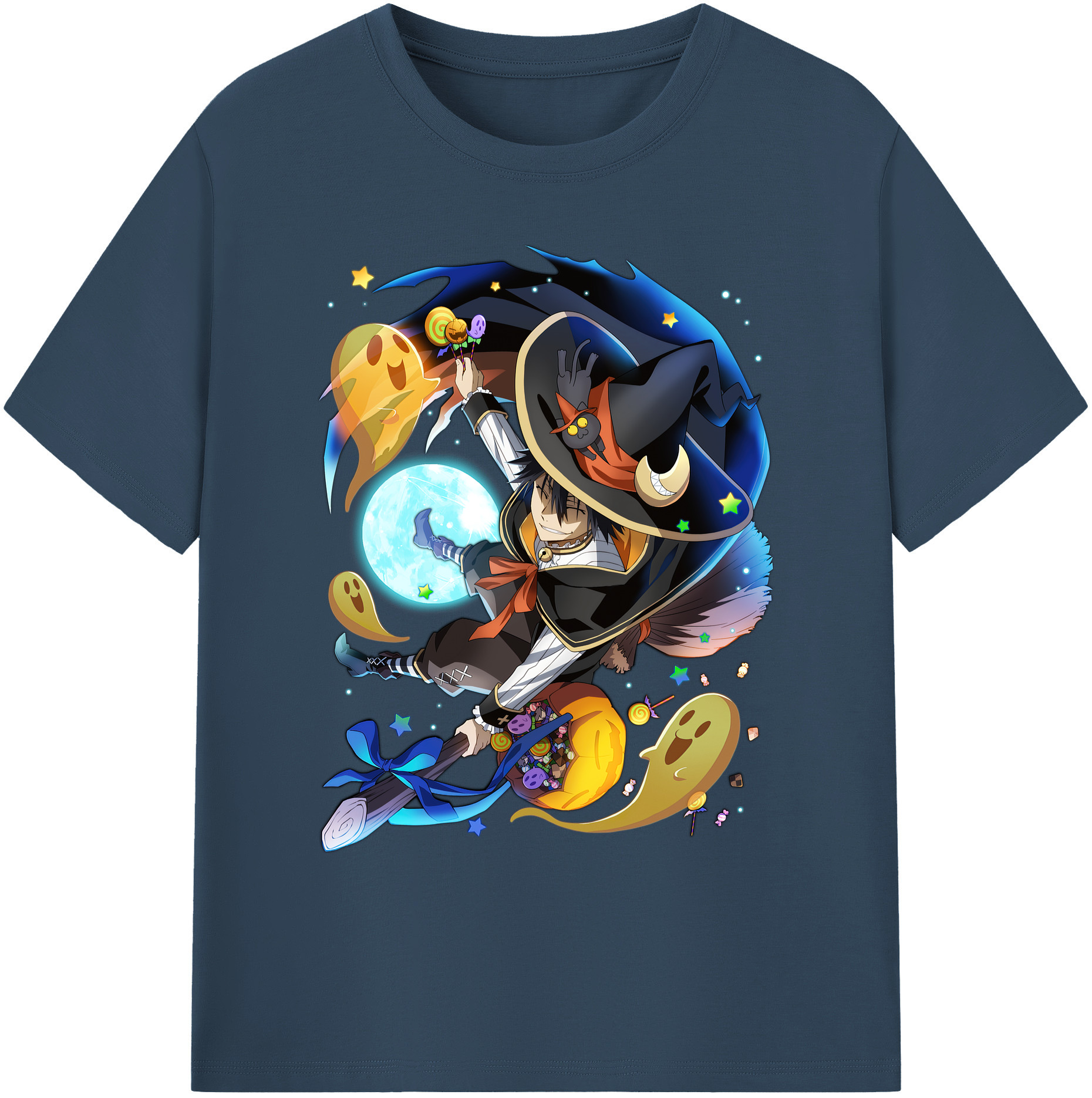 （画像用） 文豪ストレイドッグス Bungo Stray Dogs 綿100％ メンズ半袖Tシャツ｜肌触りやわらか＆通気性