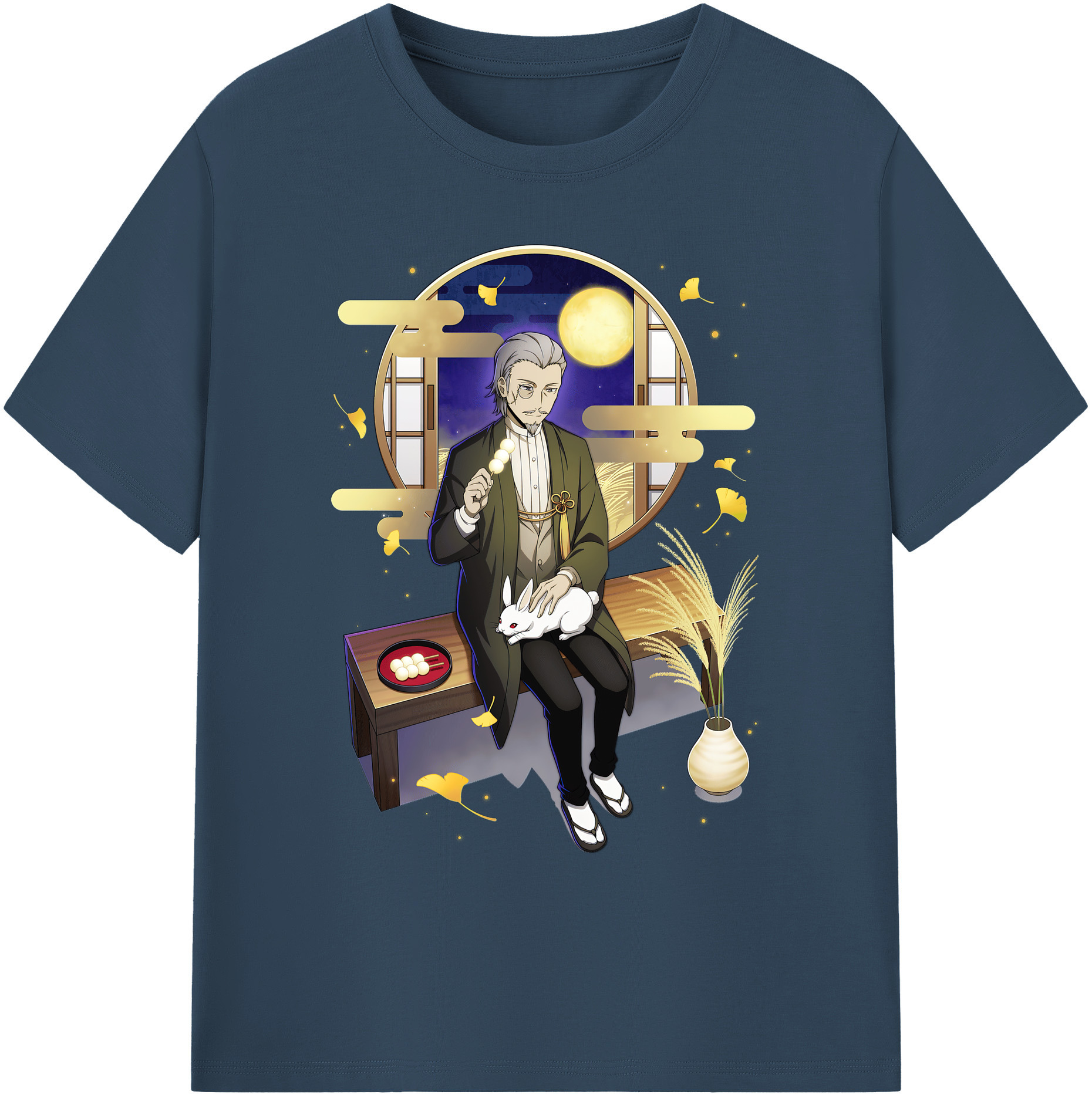（画像用） 文豪ストレイドッグス Bungo Stray Dogs 綿100％ メンズ半袖Tシャツ｜肌触りやわらか＆通気性
