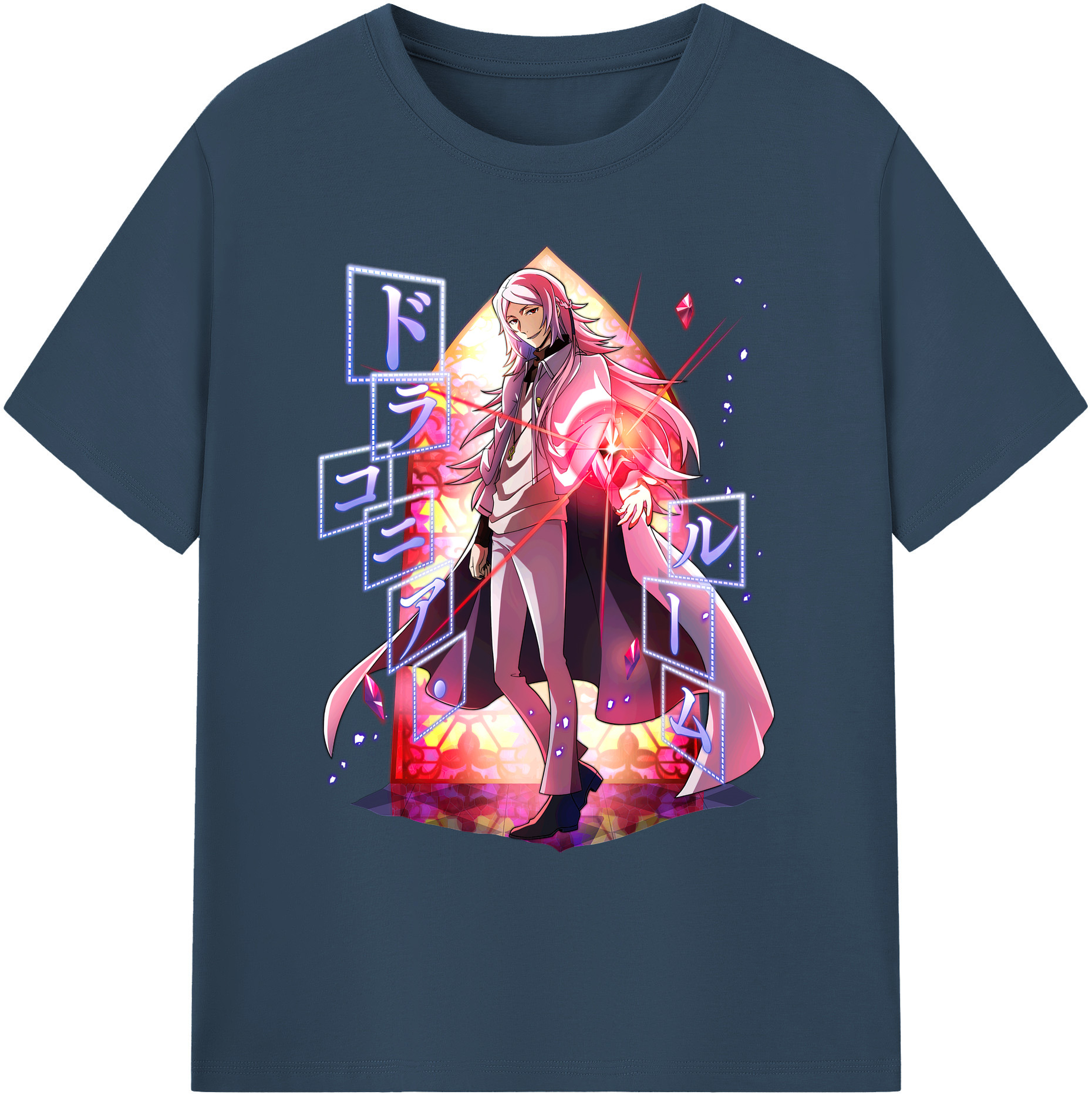 （画像用） 文豪ストレイドッグス Bungo Stray Dogs 綿100％ メンズ半袖Tシャツ｜肌触りやわらか＆通気性