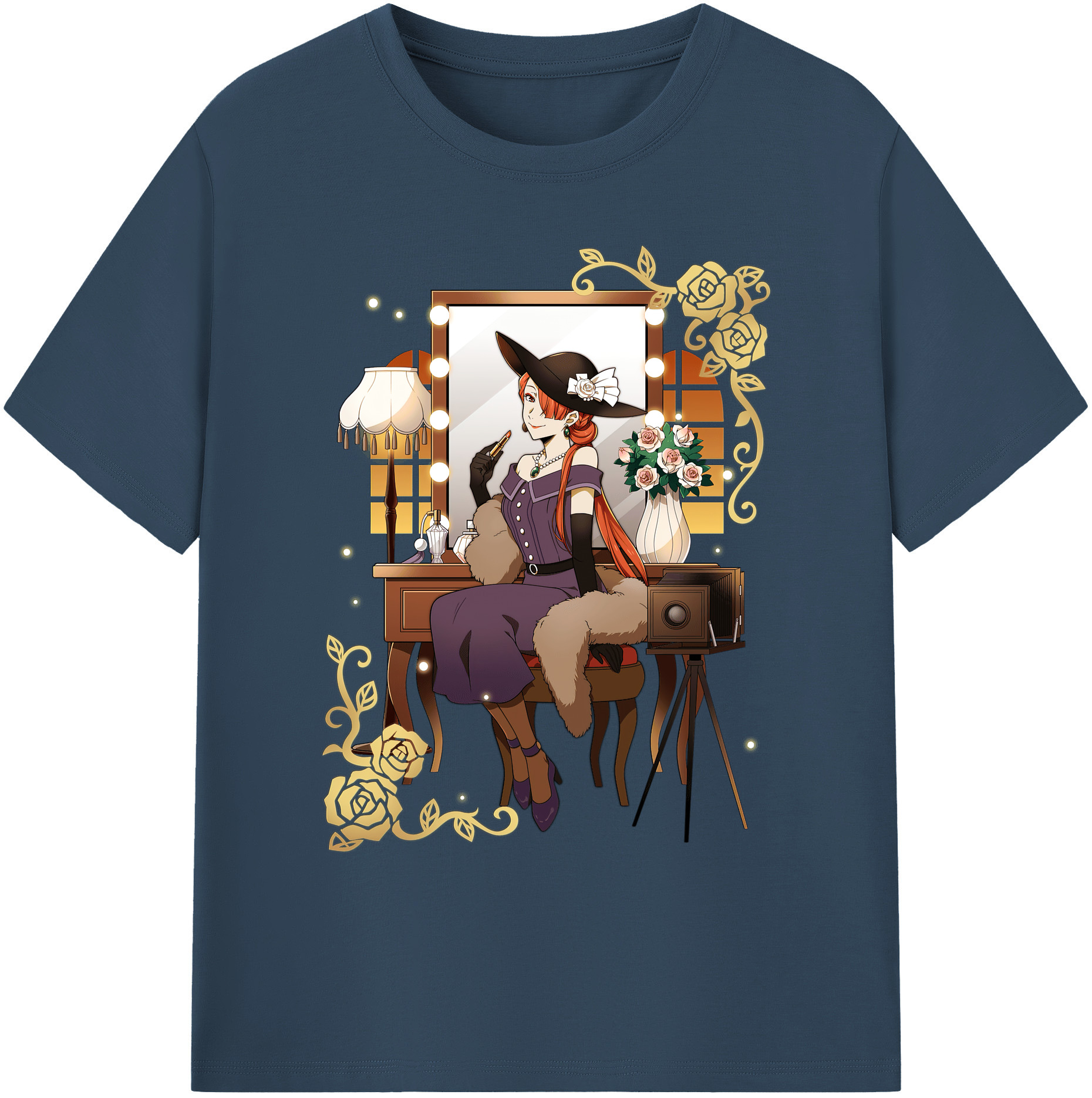 （画像用） 文豪ストレイドッグス Bungo Stray Dogs 綿100％ メンズ半袖Tシャツ｜肌触りやわらか＆通気性