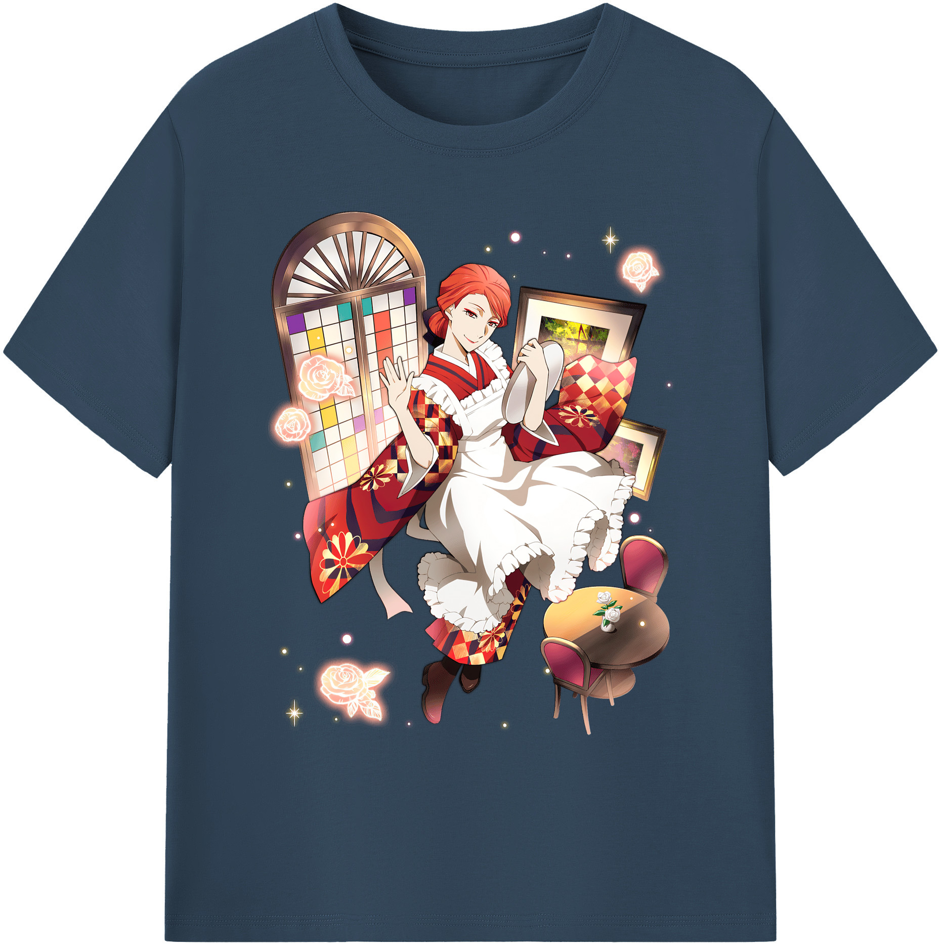 （画像用） 文豪ストレイドッグス Bungo Stray Dogs 綿100％ メンズ半袖Tシャツ｜肌触りやわらか＆通気性