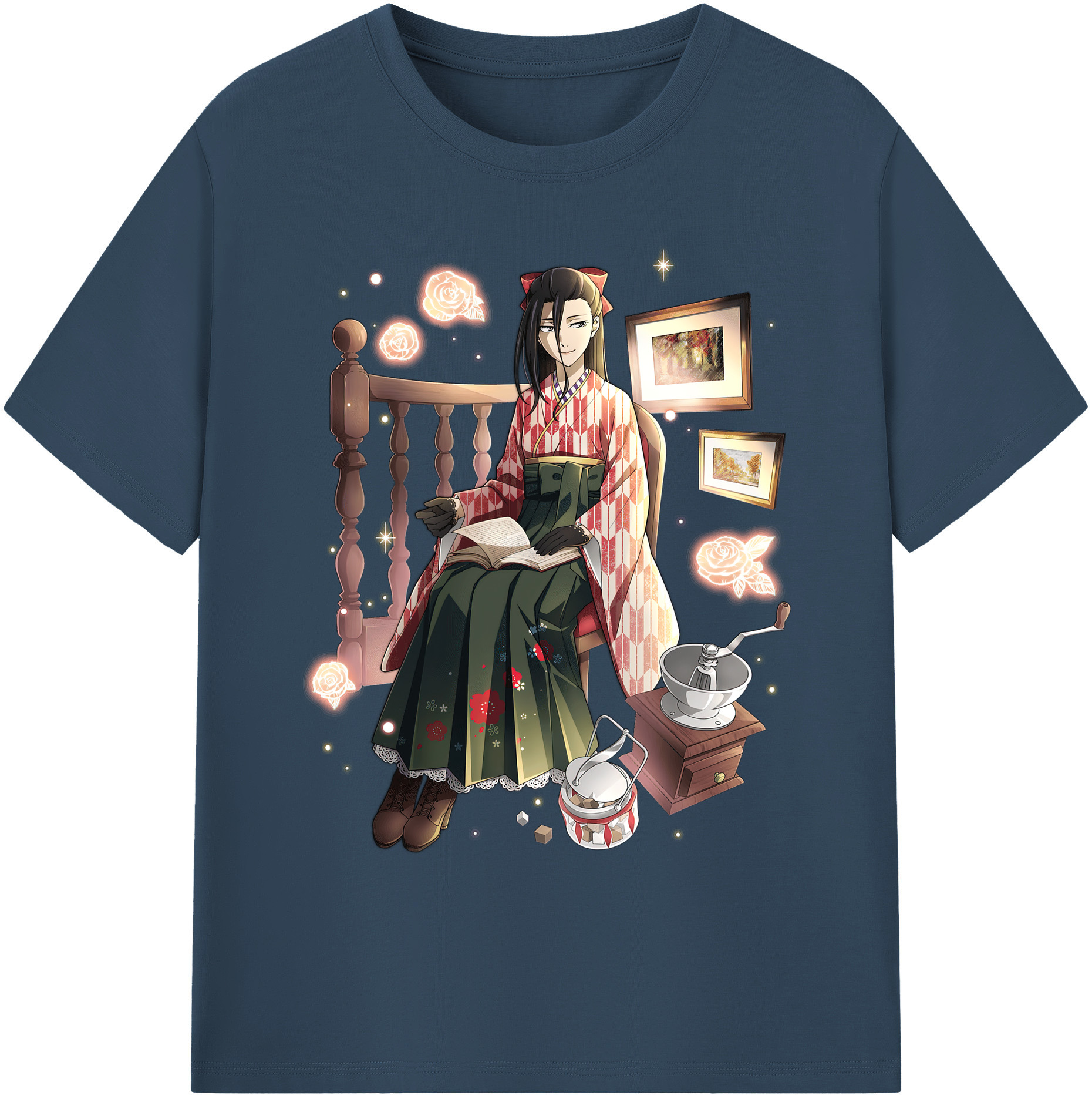 （画像用） 文豪ストレイドッグス Bungo Stray Dogs 綿100％ メンズ半袖Tシャツ｜肌触りやわらか＆通気性