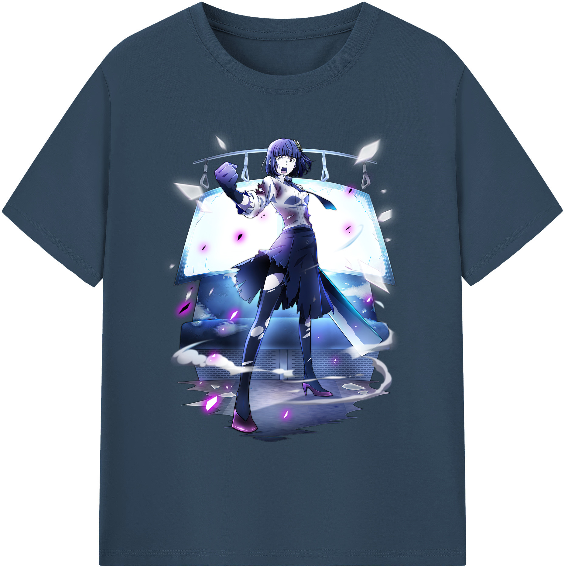 （画像用） 文豪ストレイドッグス Bungo Stray Dogs 綿100％ メンズ半袖Tシャツ｜肌触りやわらか＆通気性