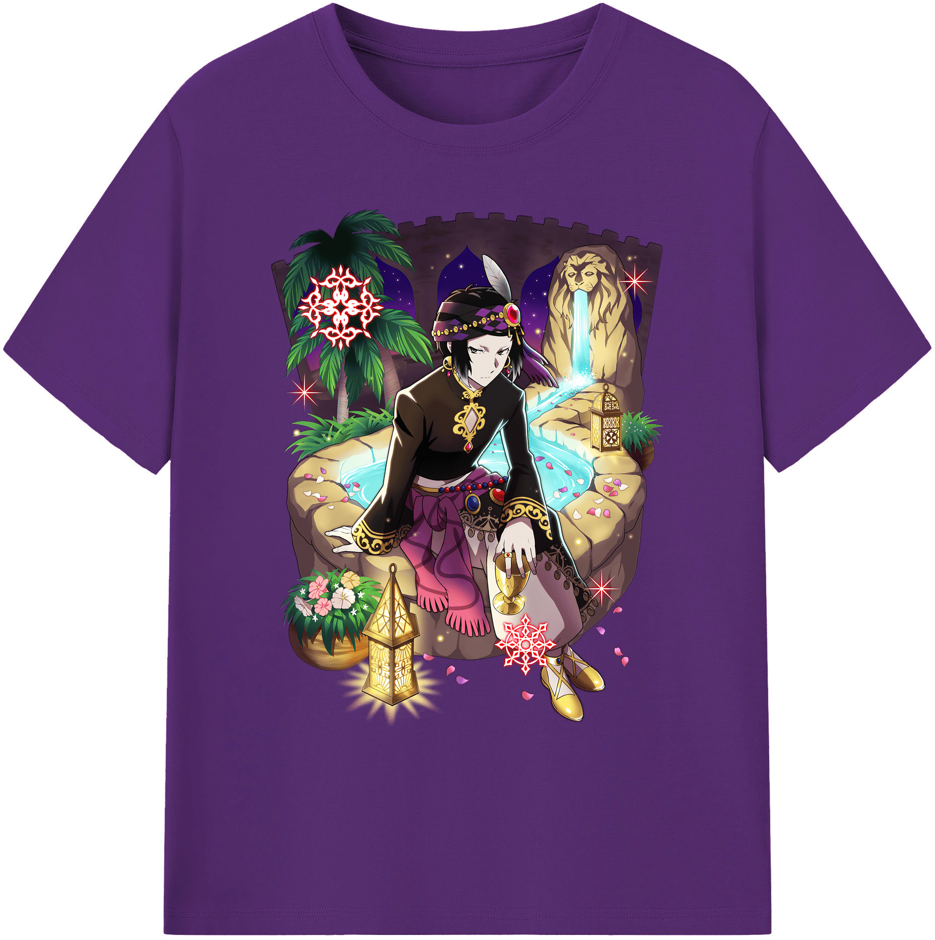 （画像用） 文豪ストレイドッグス Bungo Stray Dogs 綿100％ メンズ半袖Tシャツ｜肌触りやわらか＆通気性