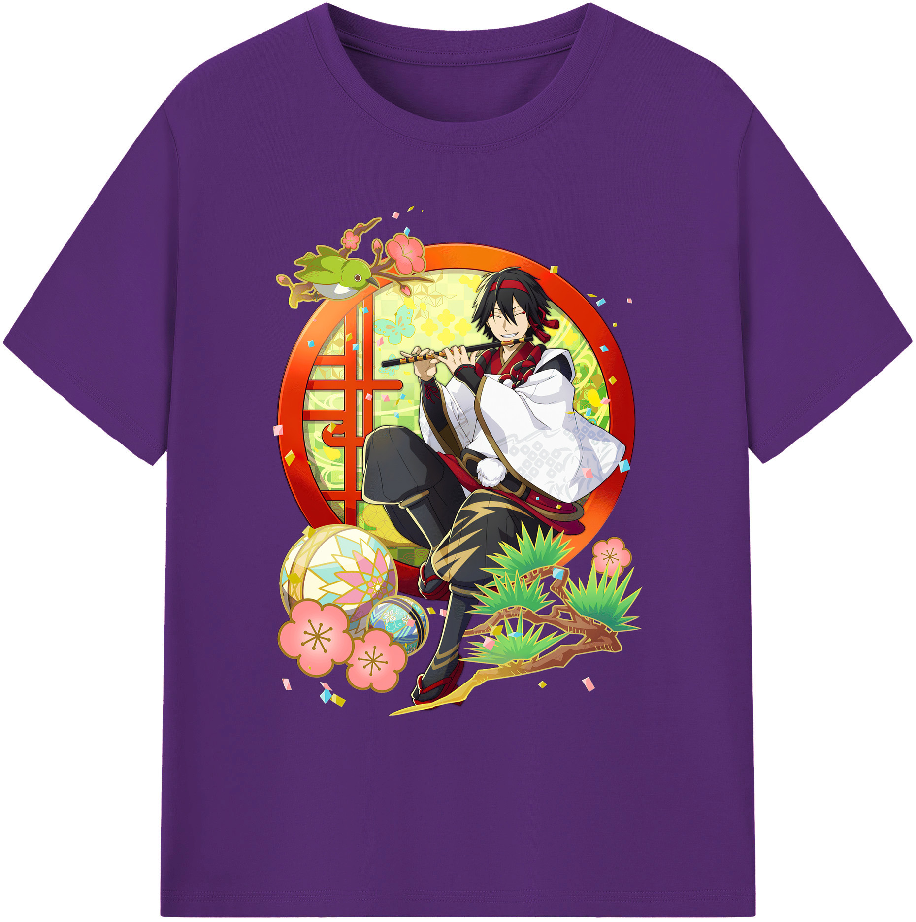 （画像用） 文豪ストレイドッグス Bungo Stray Dogs 綿100％ メンズ半袖Tシャツ｜肌触りやわらか＆通気性