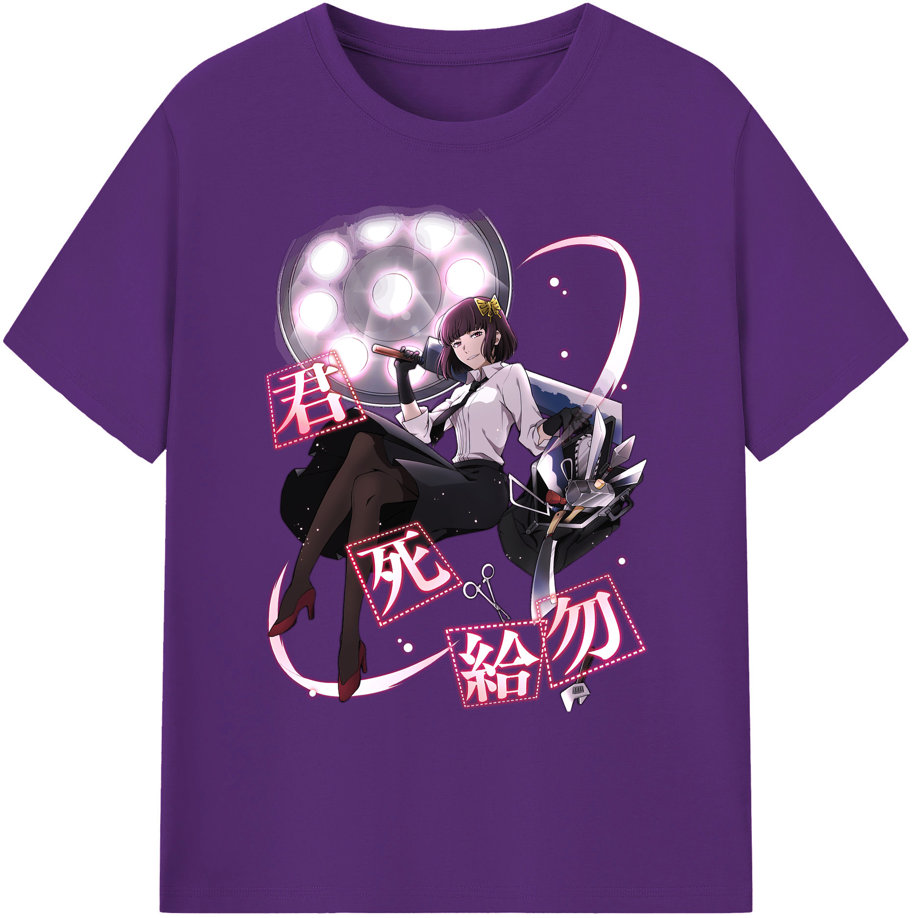 （画像用） 文豪ストレイドッグス Bungo Stray Dogs 綿100％ メンズ半袖Tシャツ｜肌触りやわらか＆通気性