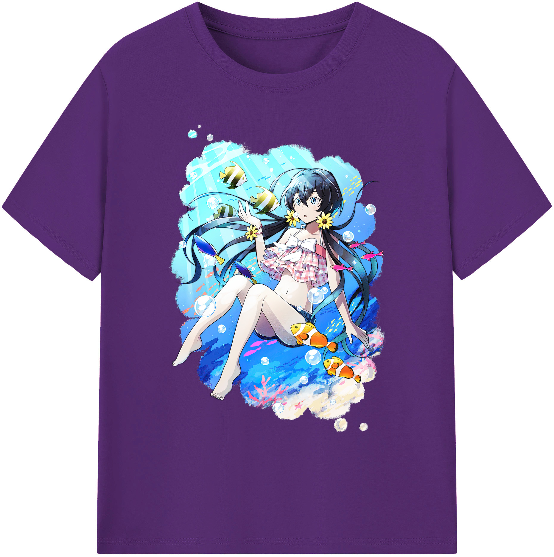 （画像用） 文豪ストレイドッグス Bungo Stray Dogs 綿100％ メンズ半袖Tシャツ｜肌触りやわらか＆通気性