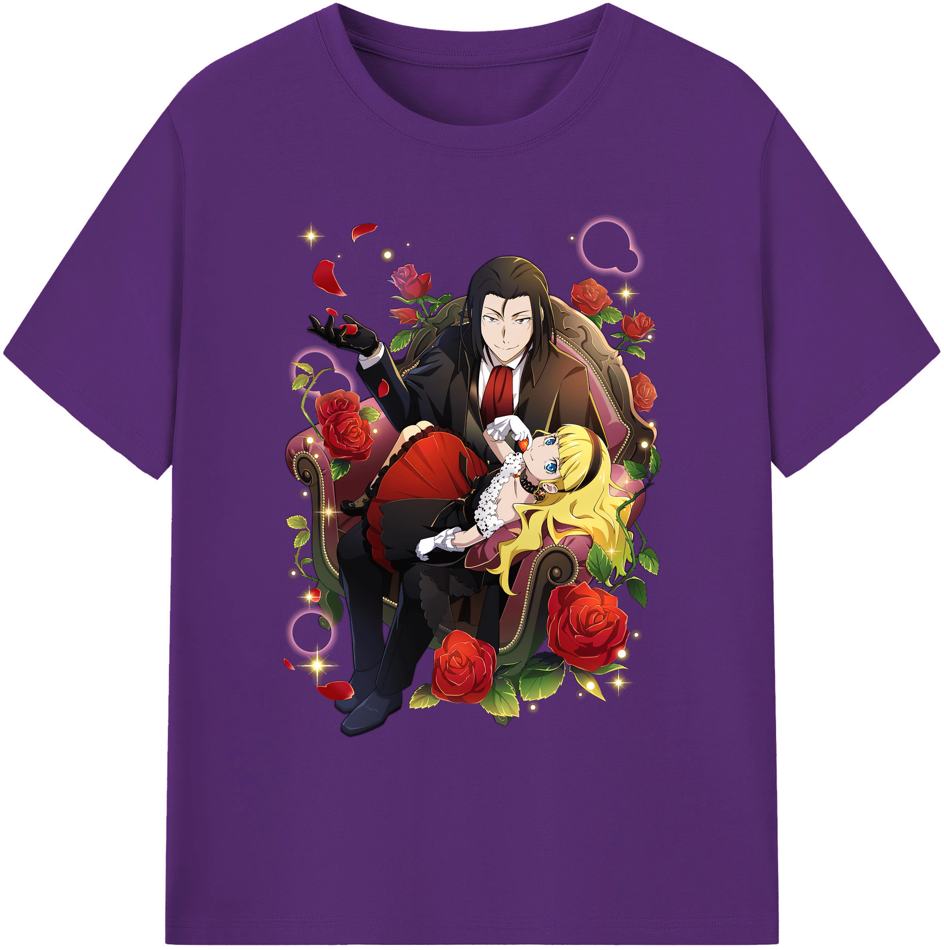 （画像用） 文豪ストレイドッグス Bungo Stray Dogs 綿100％ メンズ半袖Tシャツ｜肌触りやわらか＆通気性