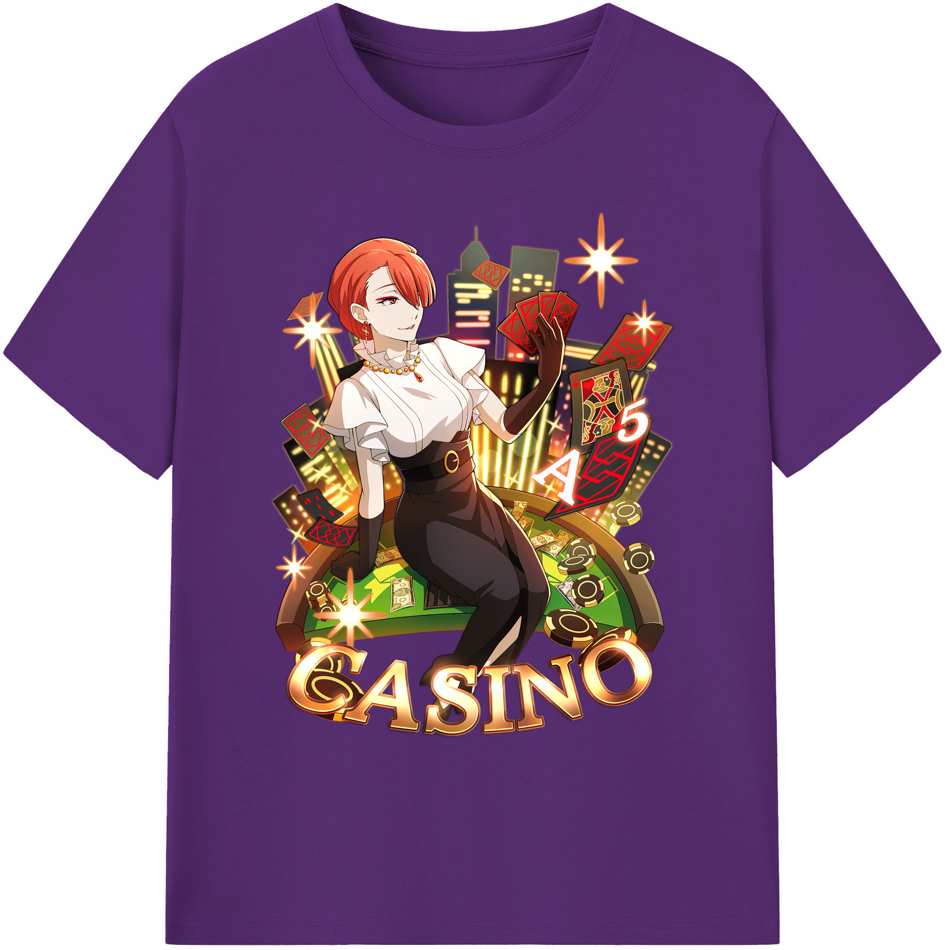 （画像用） 文豪ストレイドッグス Bungo Stray Dogs 綿100％ メンズ半袖Tシャツ｜肌触りやわらか＆通気性