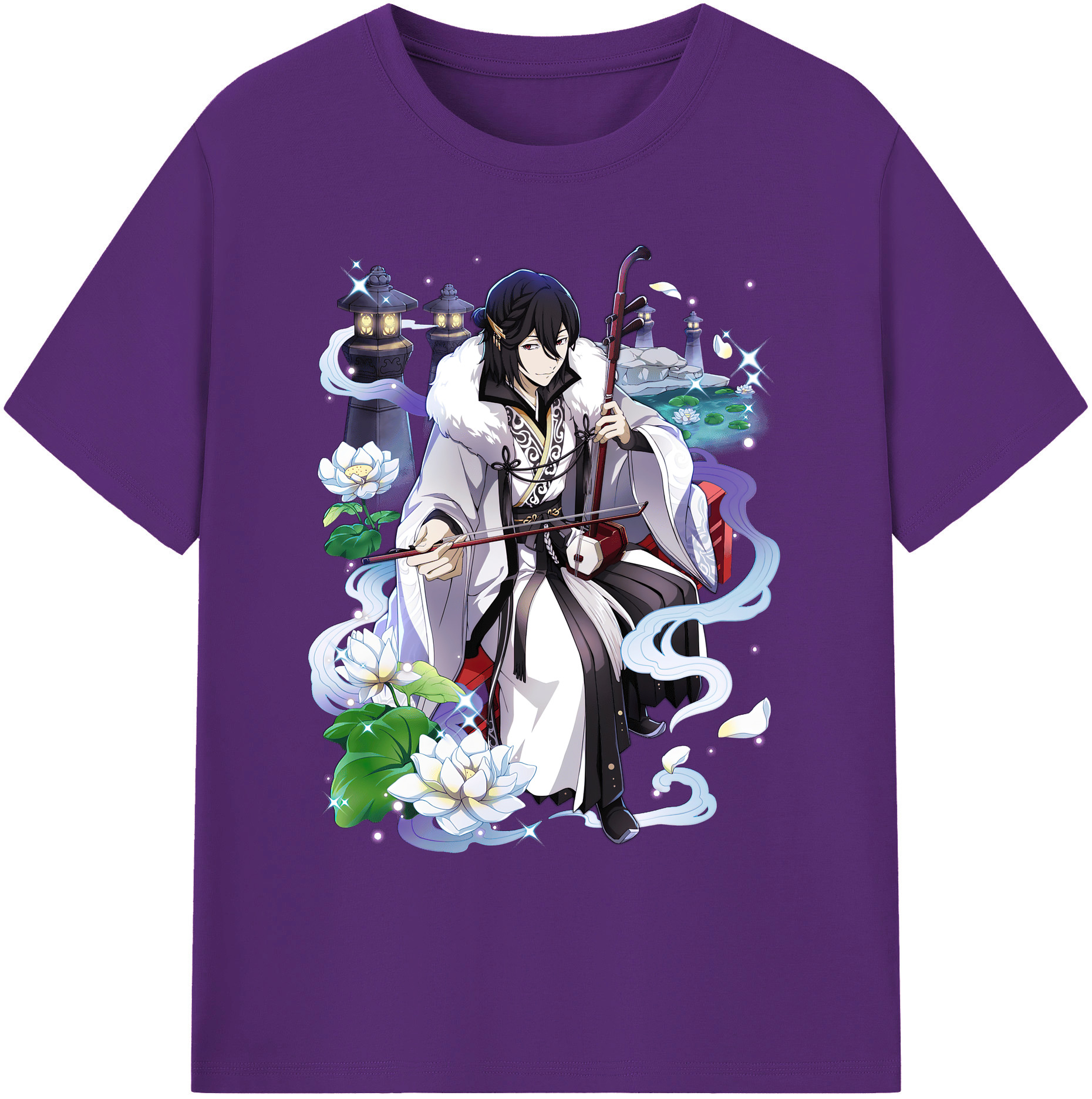 （画像用） 文豪ストレイドッグス Bungo Stray Dogs 綿100％ メンズ半袖Tシャツ｜肌触りやわらか＆通気性