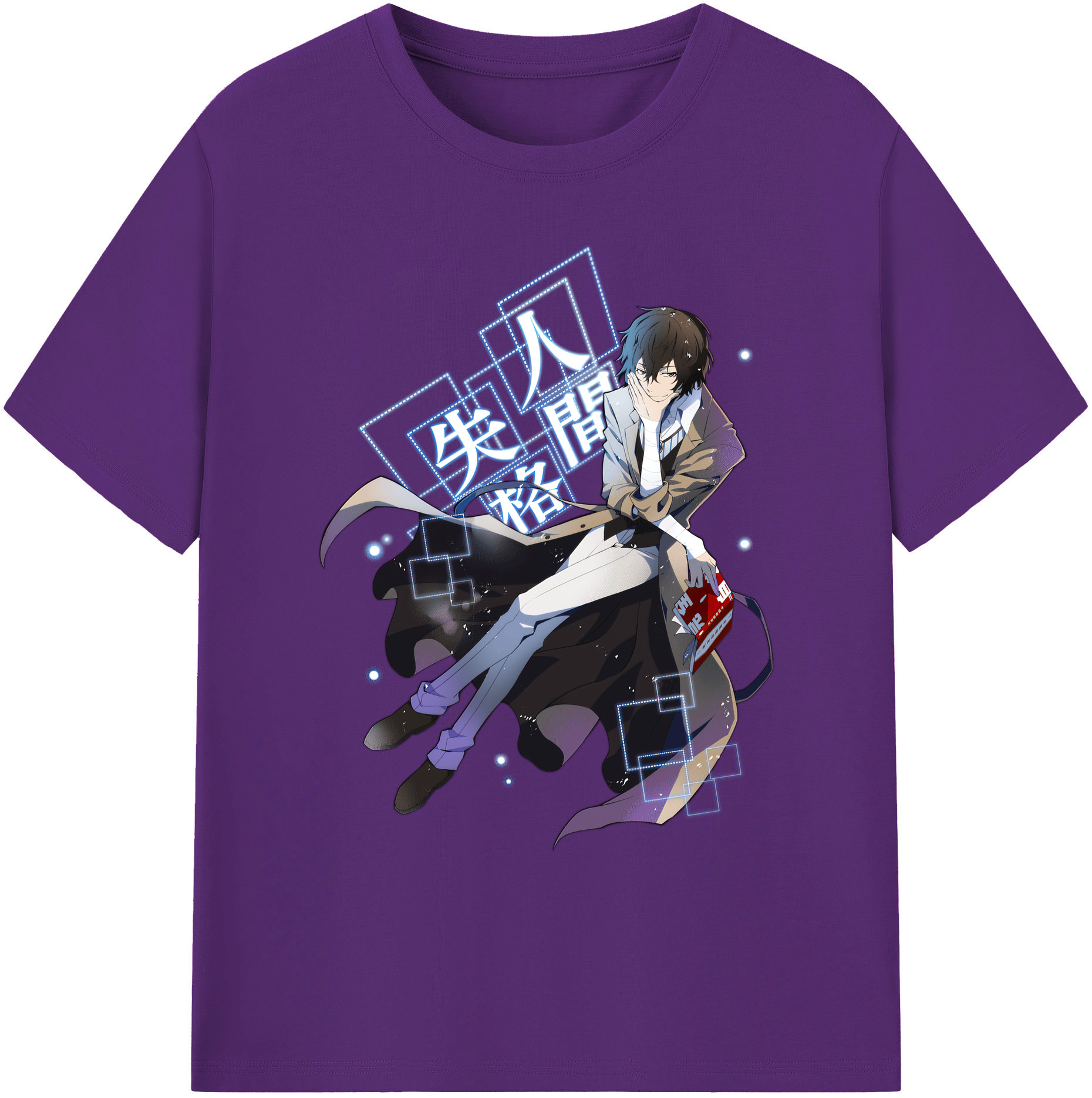 （画像用） 文豪ストレイドッグス Bungo Stray Dogs 綿100％ メンズ半袖Tシャツ｜肌触りやわらか＆通気性