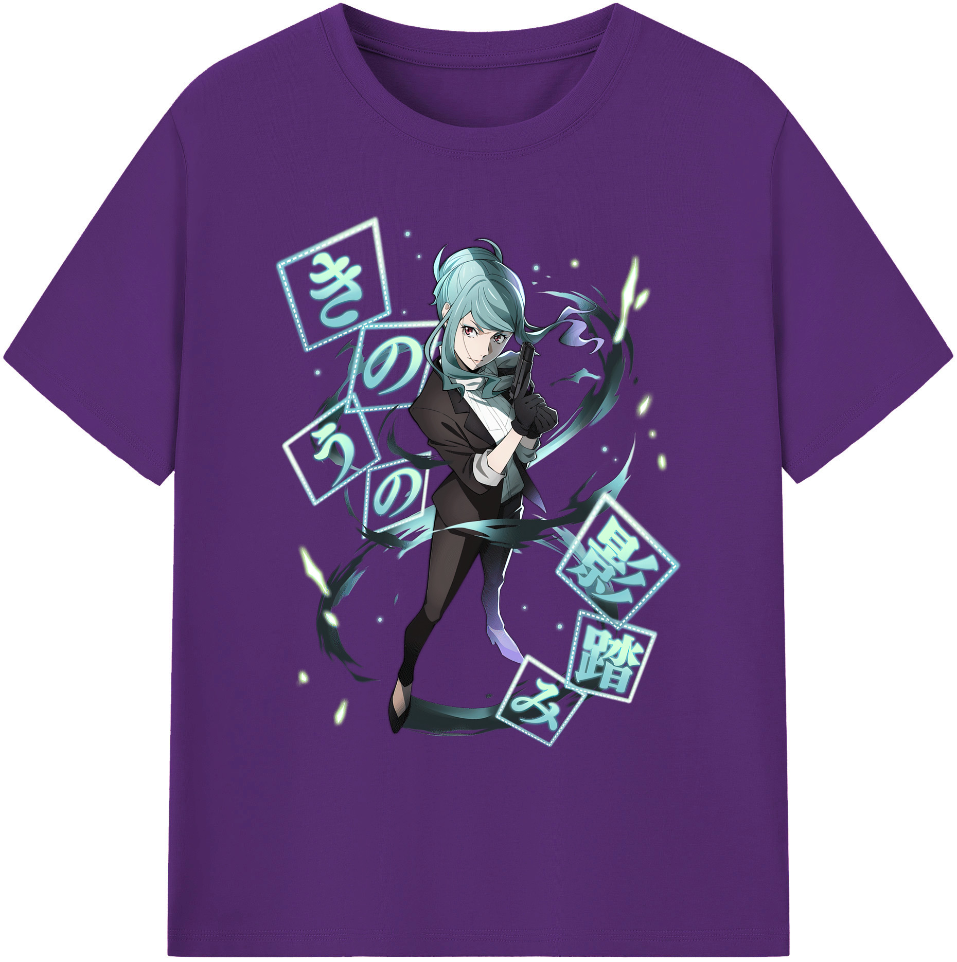 （画像用） 文豪ストレイドッグス Bungo Stray Dogs 綿100％ メンズ半袖Tシャツ｜肌触りやわらか＆通気性