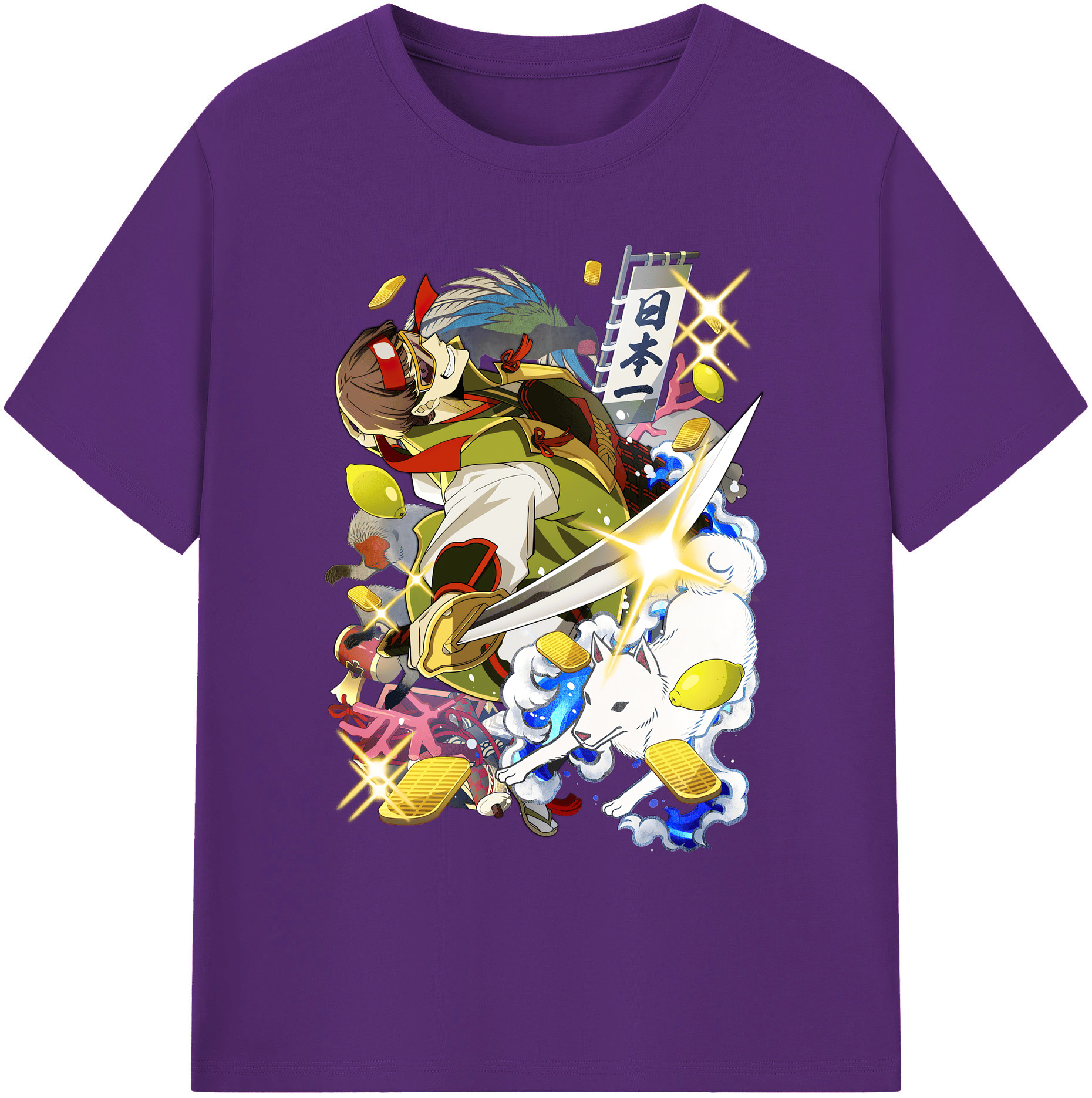 （画像用） 文豪ストレイドッグス Bungo Stray Dogs 綿100％ メンズ半袖Tシャツ｜肌触りやわらか＆通気性