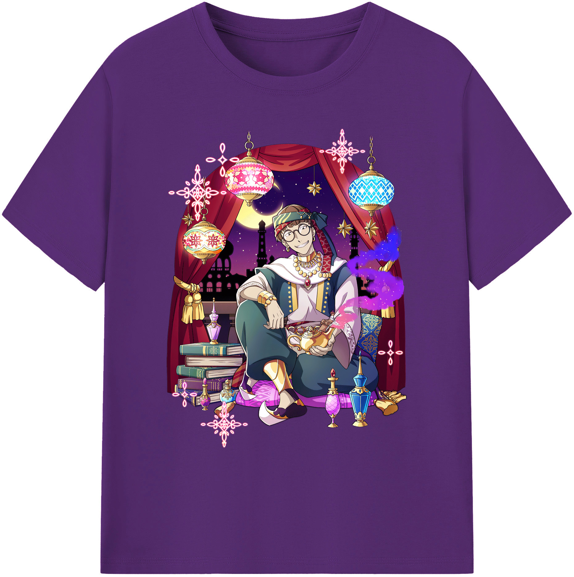 （画像用） 文豪ストレイドッグス Bungo Stray Dogs 綿100％ メンズ半袖Tシャツ｜肌触りやわらか＆通気性