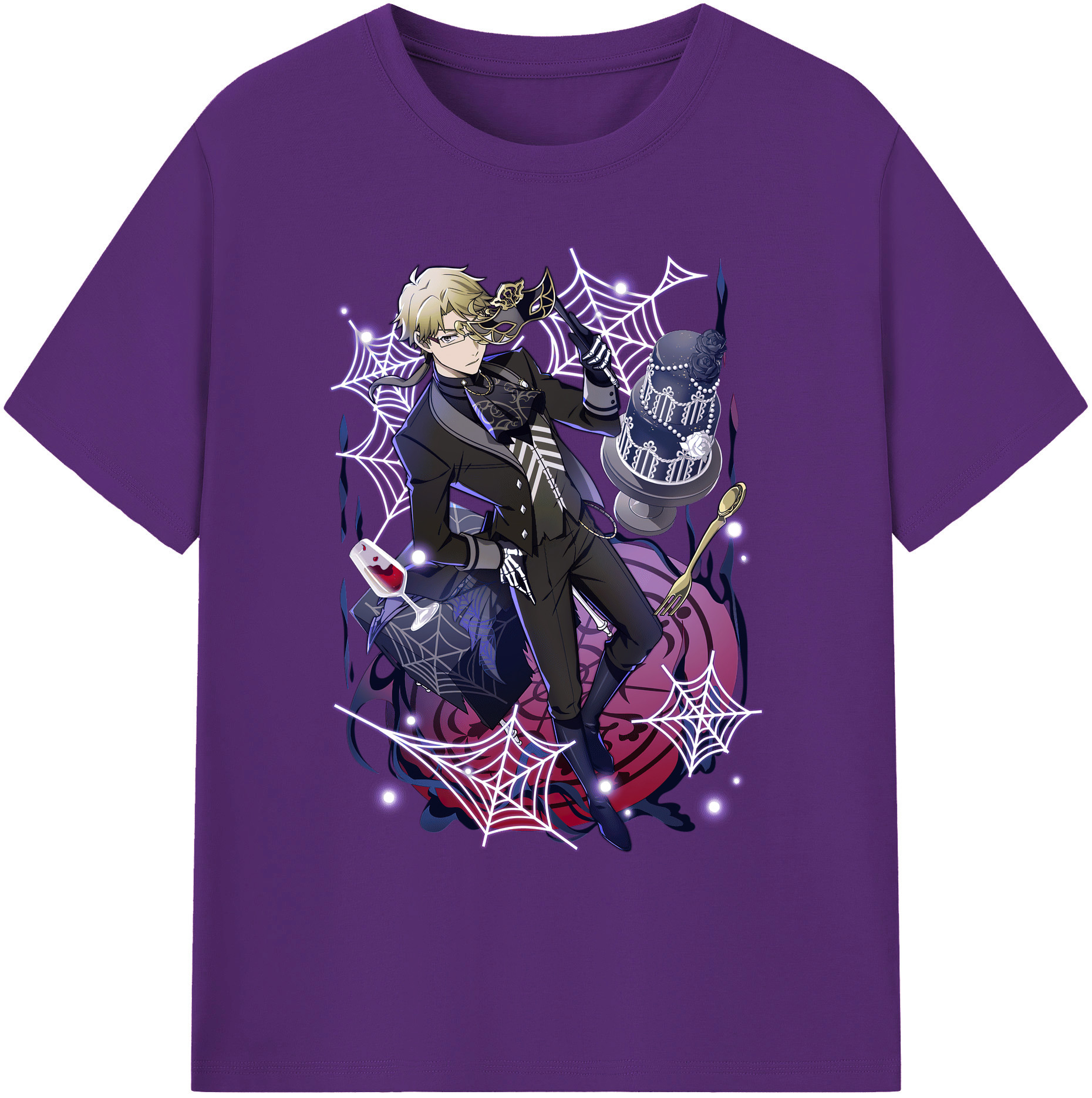 （画像用） 文豪ストレイドッグス Bungo Stray Dogs 綿100％ メンズ半袖Tシャツ｜肌触りやわらか＆通気性