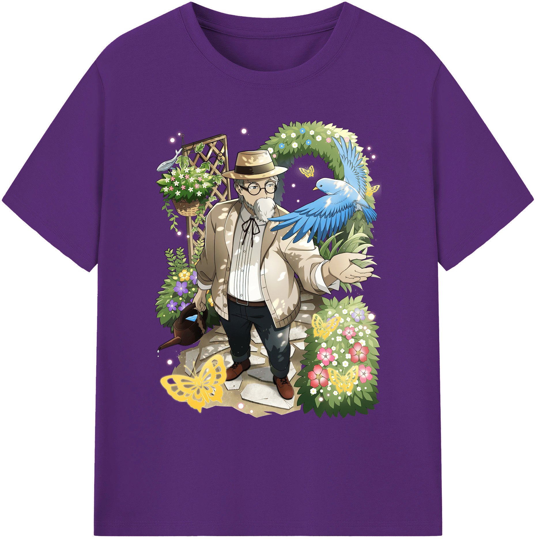 （画像用） 文豪ストレイドッグス Bungo Stray Dogs 綿100％ メンズ半袖Tシャツ｜肌触りやわらか＆通気性