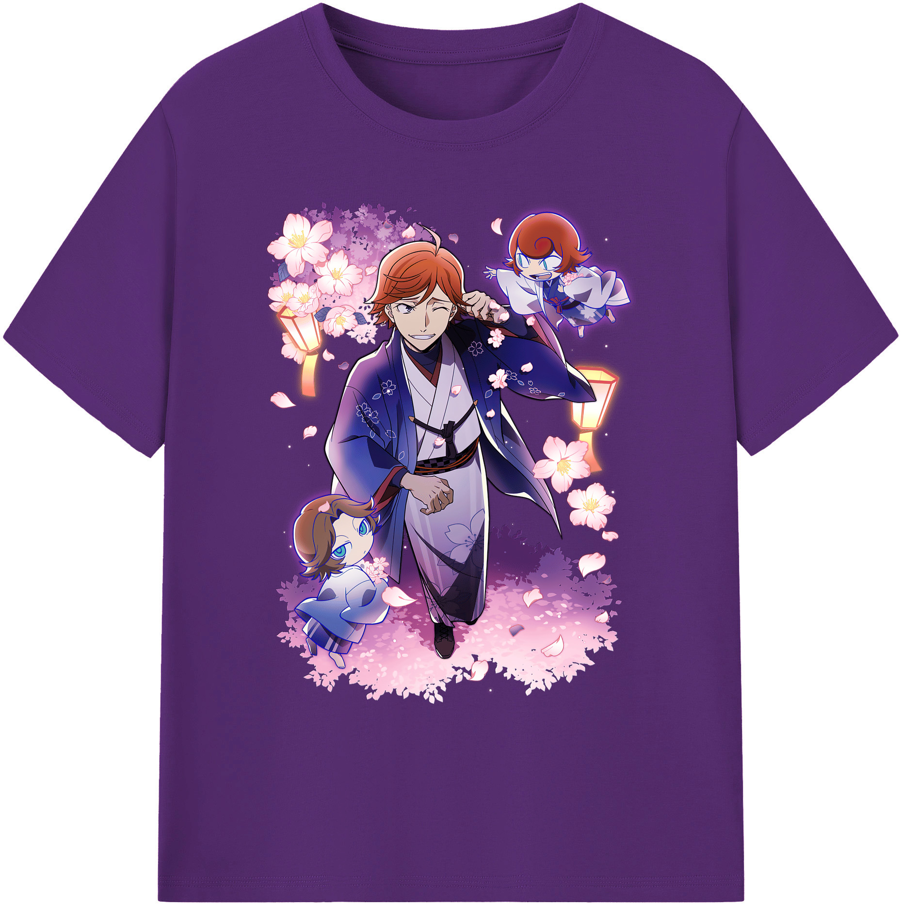 （画像用） 文豪ストレイドッグス Bungo Stray Dogs 綿100％ メンズ半袖Tシャツ｜肌触りやわらか＆通気性