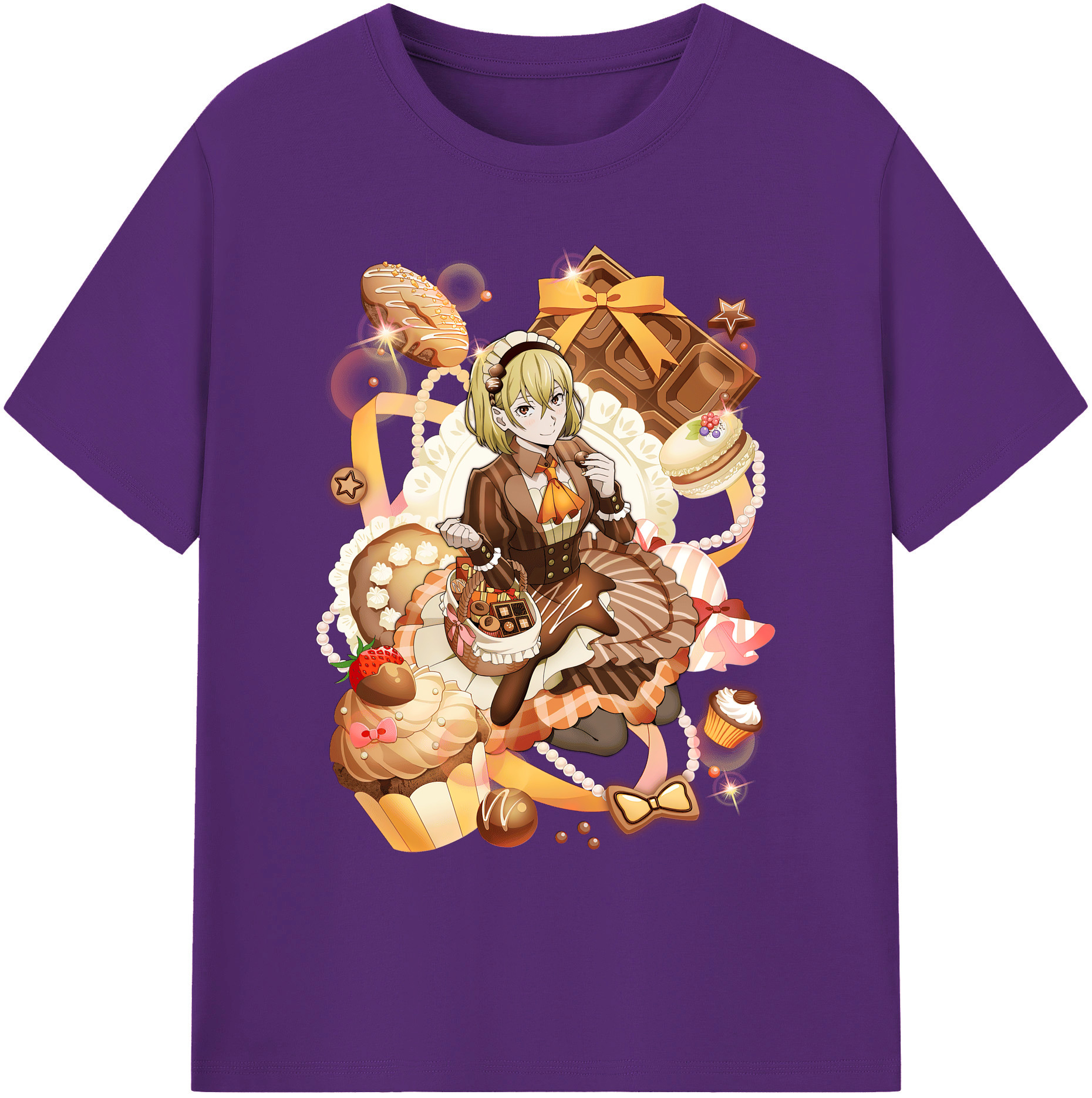 （画像用） 文豪ストレイドッグス Bungo Stray Dogs 綿100％ メンズ半袖Tシャツ｜肌触りやわらか＆通気性
