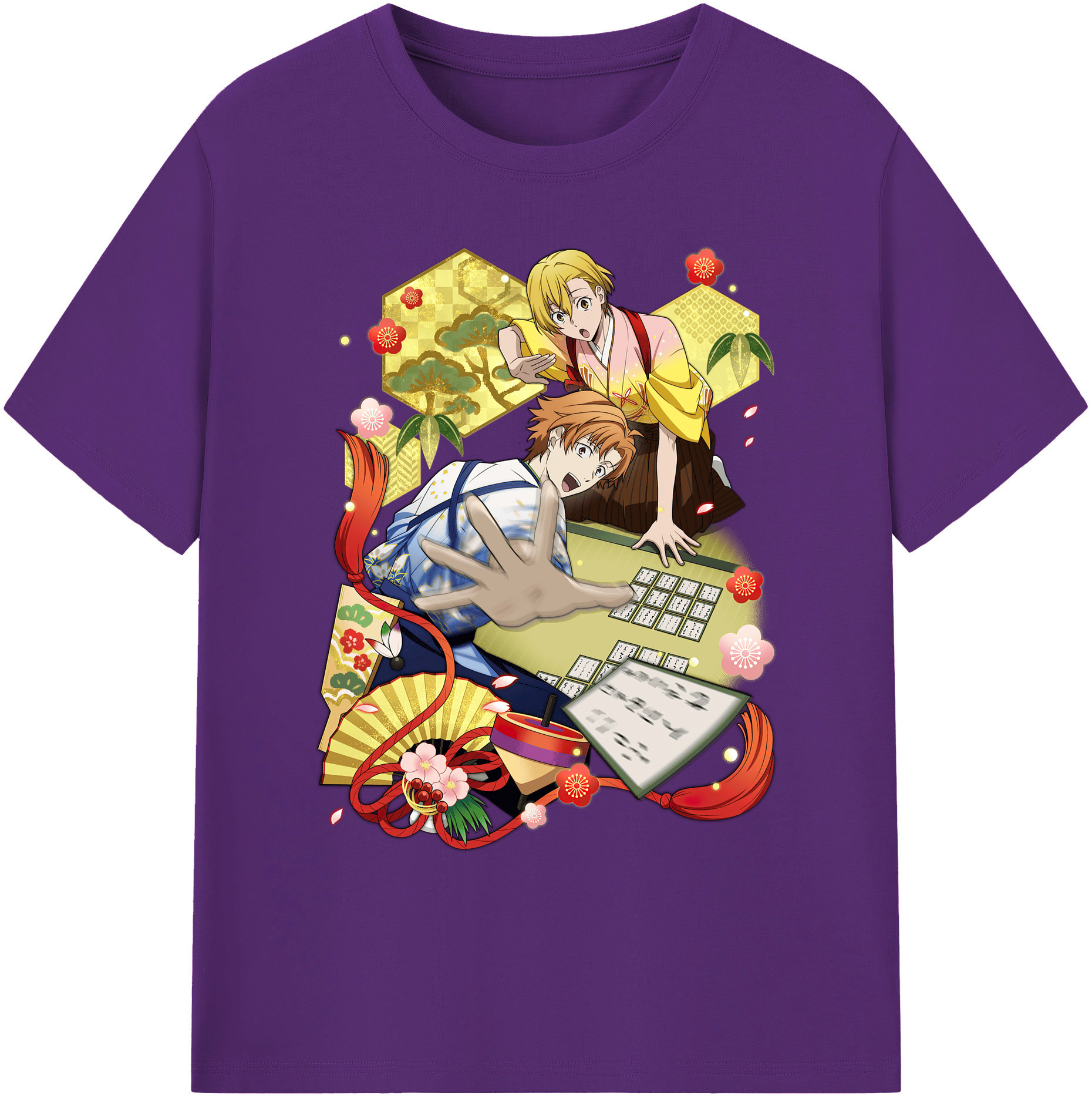 （画像用） 文豪ストレイドッグス Bungo Stray Dogs 綿100％ メンズ半袖Tシャツ｜肌触りやわらか＆通気性