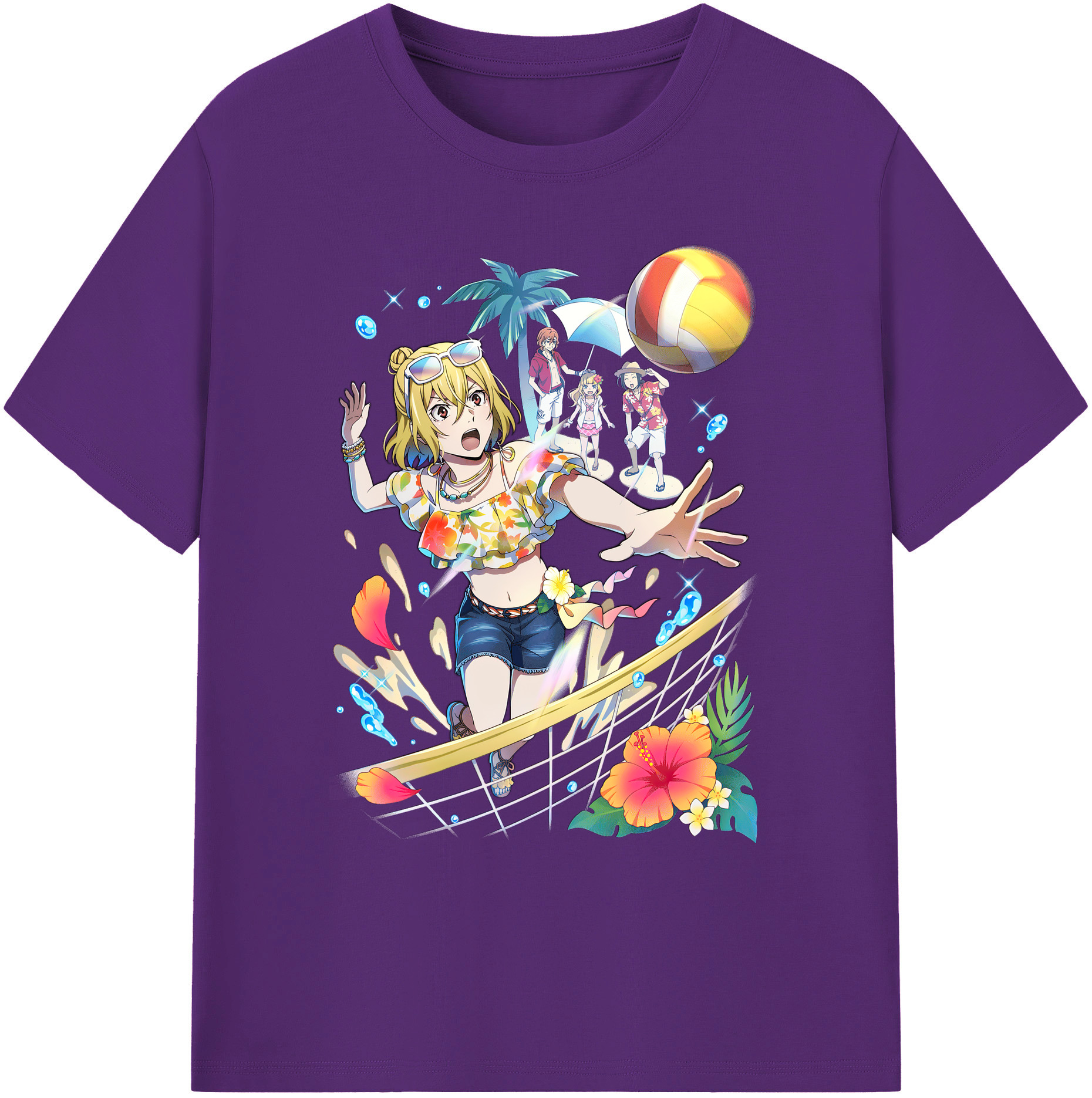 （画像用） 文豪ストレイドッグス Bungo Stray Dogs 綿100％ メンズ半袖Tシャツ｜肌触りやわらか＆通気性