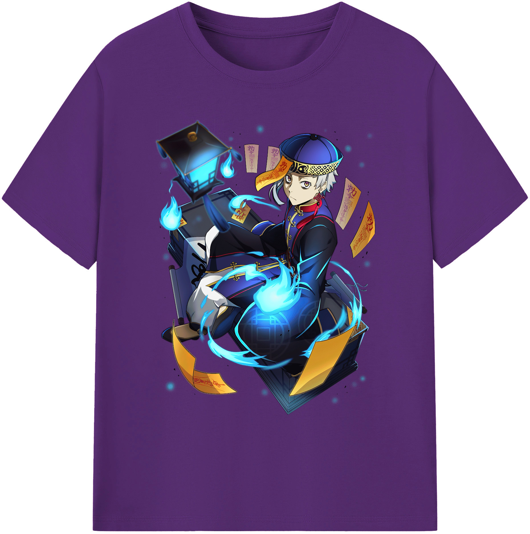 （画像用） 文豪ストレイドッグス Bungo Stray Dogs 綿100％ メンズ半袖Tシャツ｜肌触りやわらか＆通気性