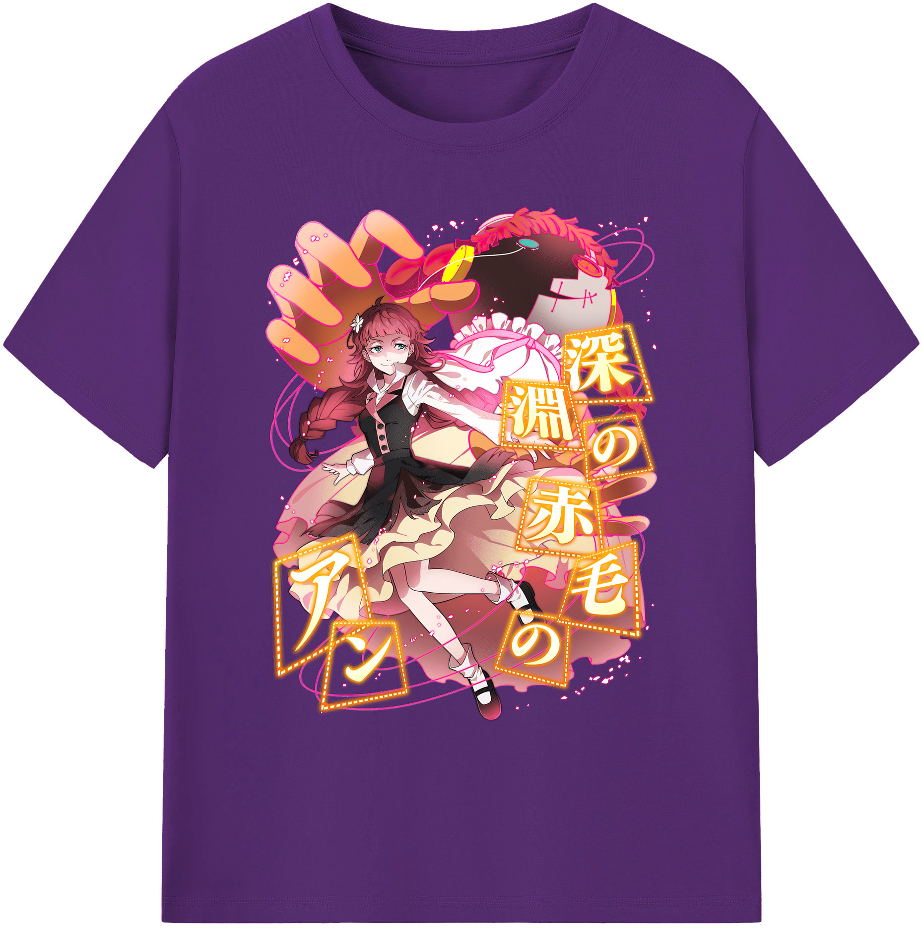 （画像用） 文豪ストレイドッグス Bungo Stray Dogs 綿100％ メンズ半袖Tシャツ｜肌触りやわらか＆通気性