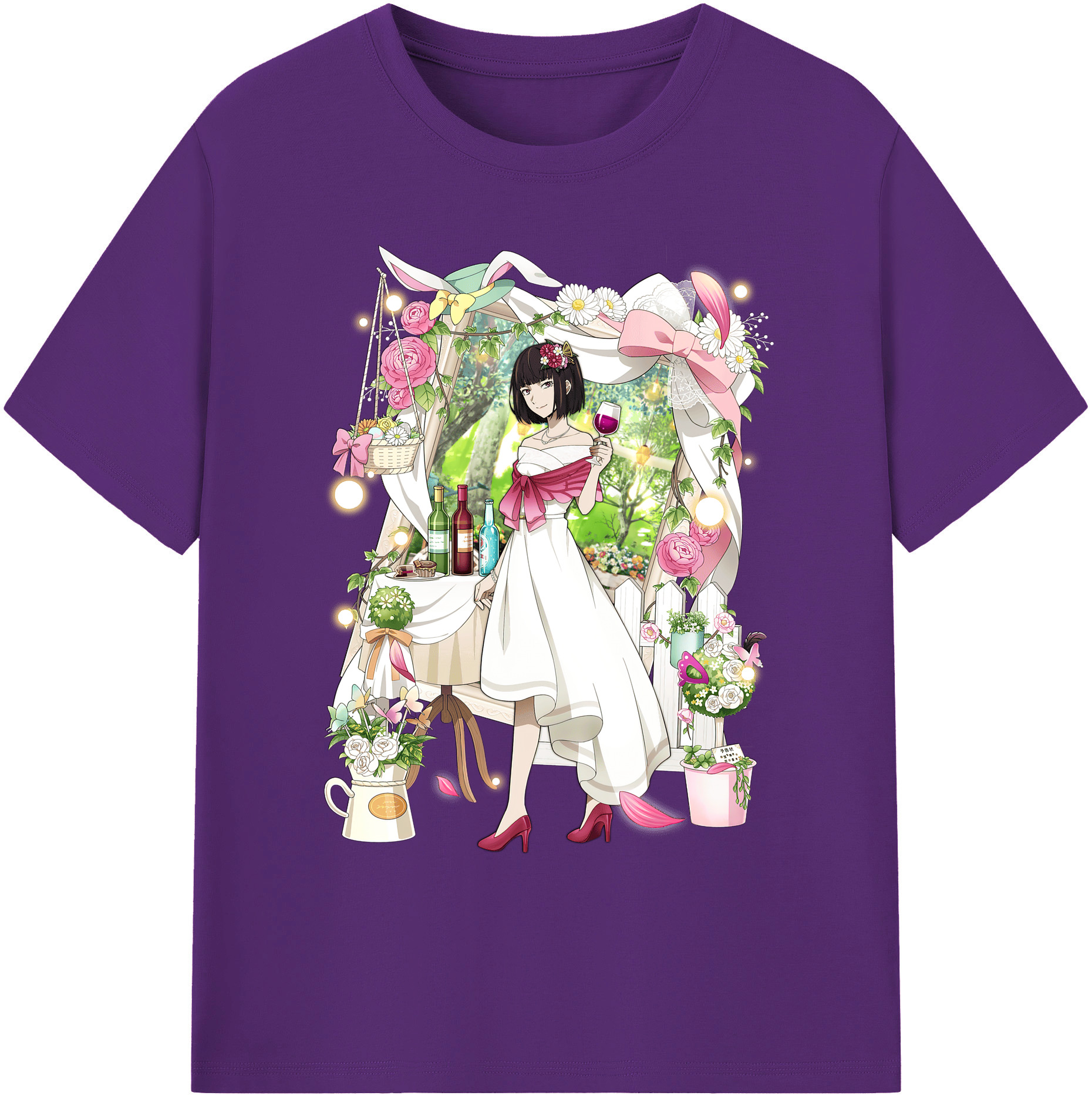 （画像用） 文豪ストレイドッグス Bungo Stray Dogs 綿100％ メンズ半袖Tシャツ｜肌触りやわらか＆通気性