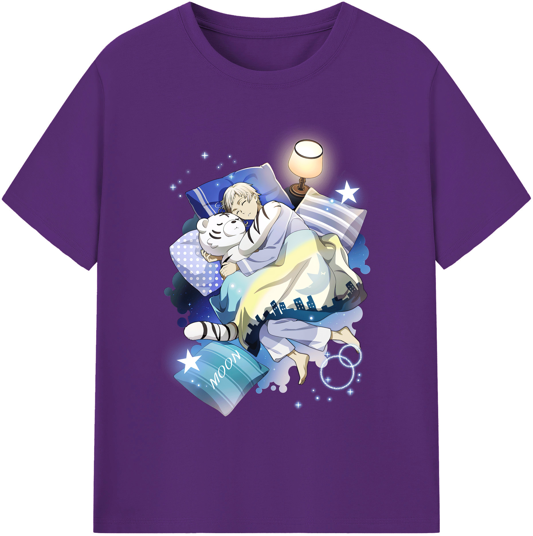 文豪ストレイドッグス Bungo Stray Dogs 綿100％ メンズ半袖Tシャツ｜肌触りやわらか＆通気性