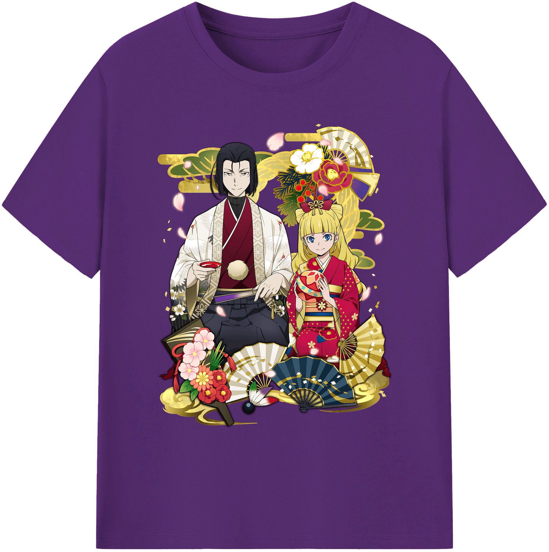 （画像用） 文豪ストレイドッグス Bungo Stray Dogs 綿100％ メンズ半袖Tシャツ｜肌触りやわらか＆通気性