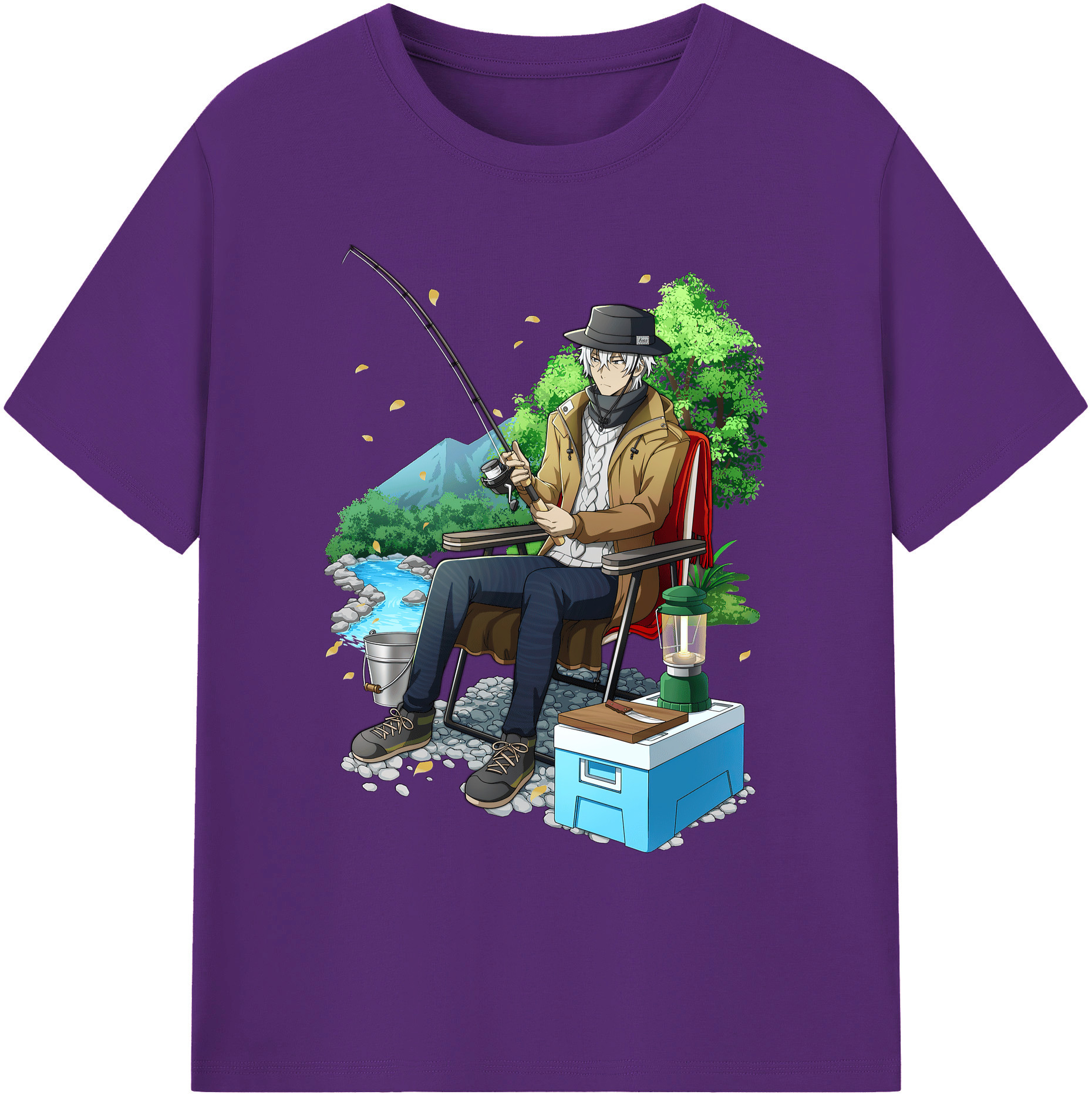 （画像用） 文豪ストレイドッグス Bungo Stray Dogs 綿100％ メンズ半袖Tシャツ｜肌触りやわらか＆通気性