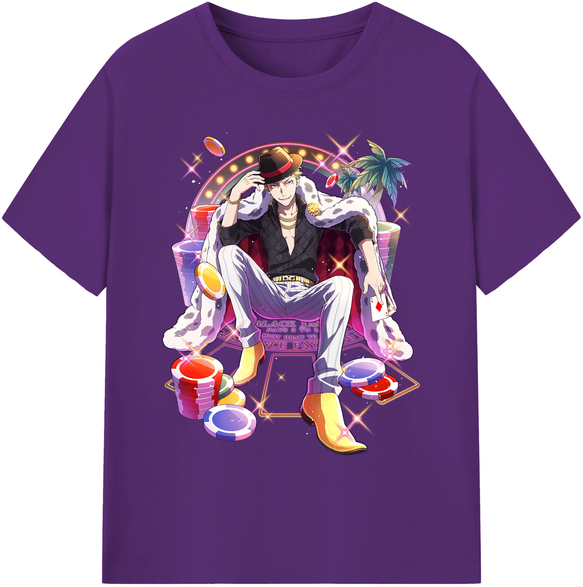 （画像用） 文豪ストレイドッグス Bungo Stray Dogs 綿100％ メンズ半袖Tシャツ｜肌触りやわらか＆通気性