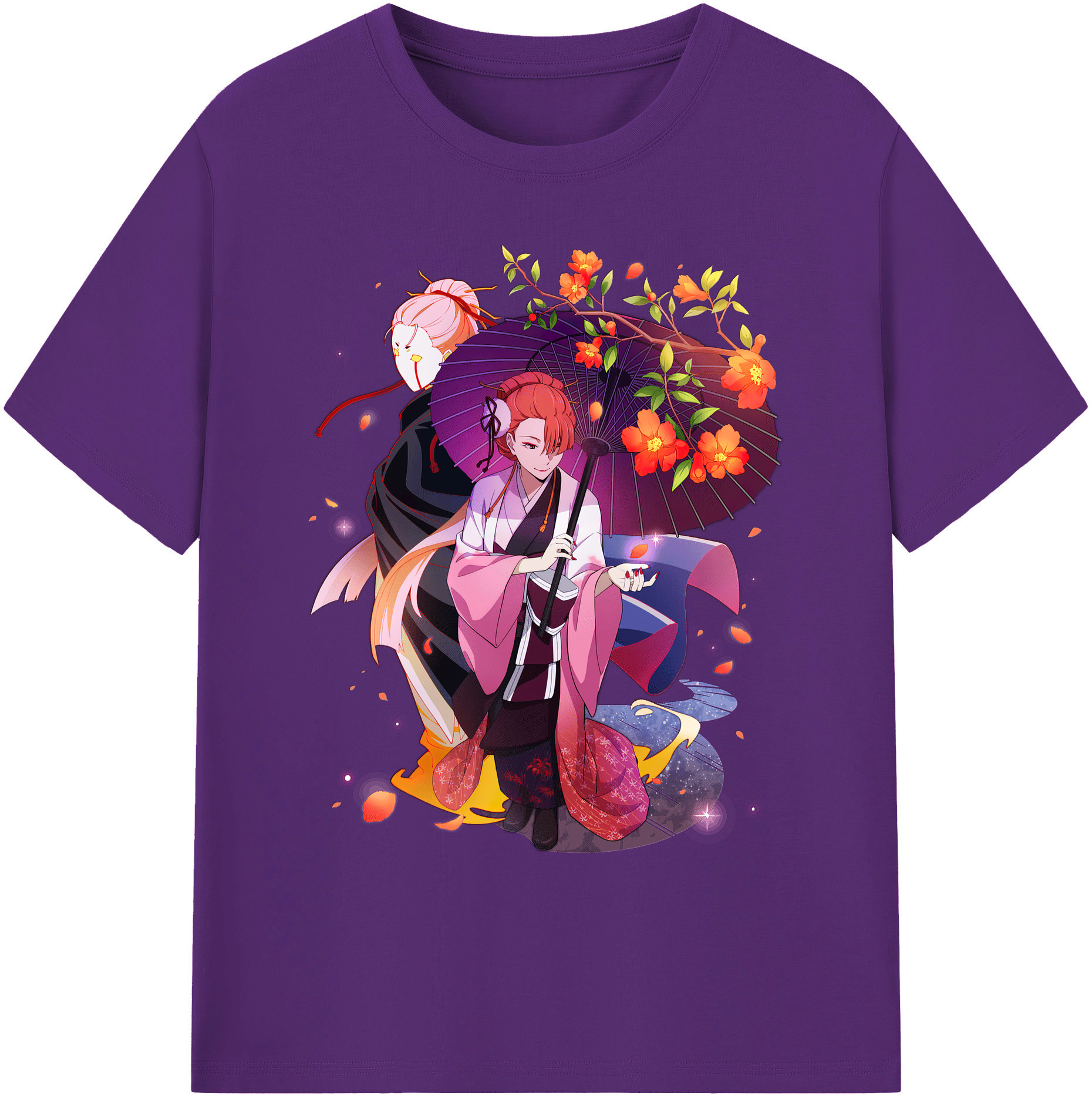 （画像用） 文豪ストレイドッグス Bungo Stray Dogs 綿100％ メンズ半袖Tシャツ｜肌触りやわらか＆通気性