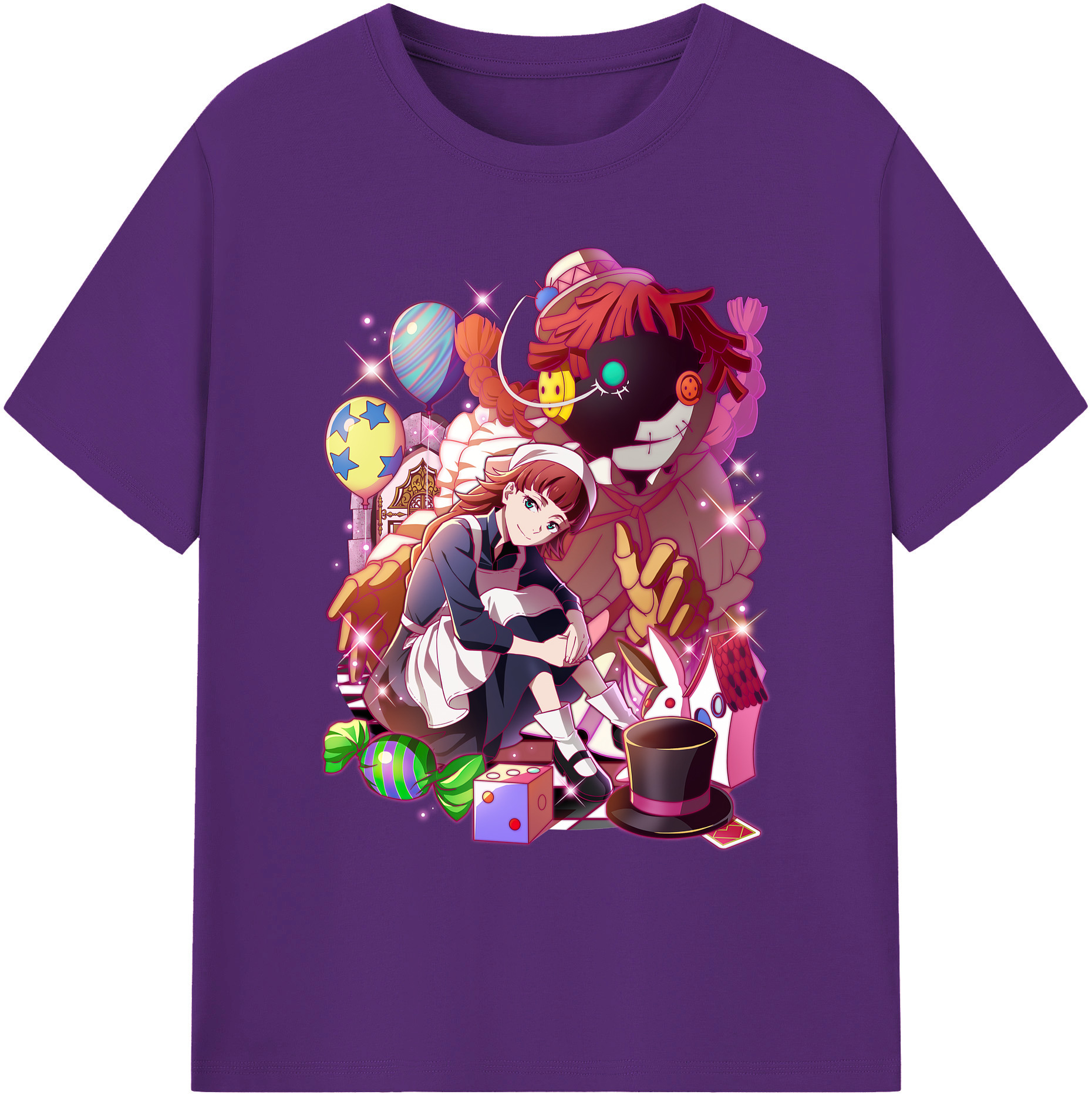 （画像用） 文豪ストレイドッグス Bungo Stray Dogs 綿100％ メンズ半袖Tシャツ｜肌触りやわらか＆通気性