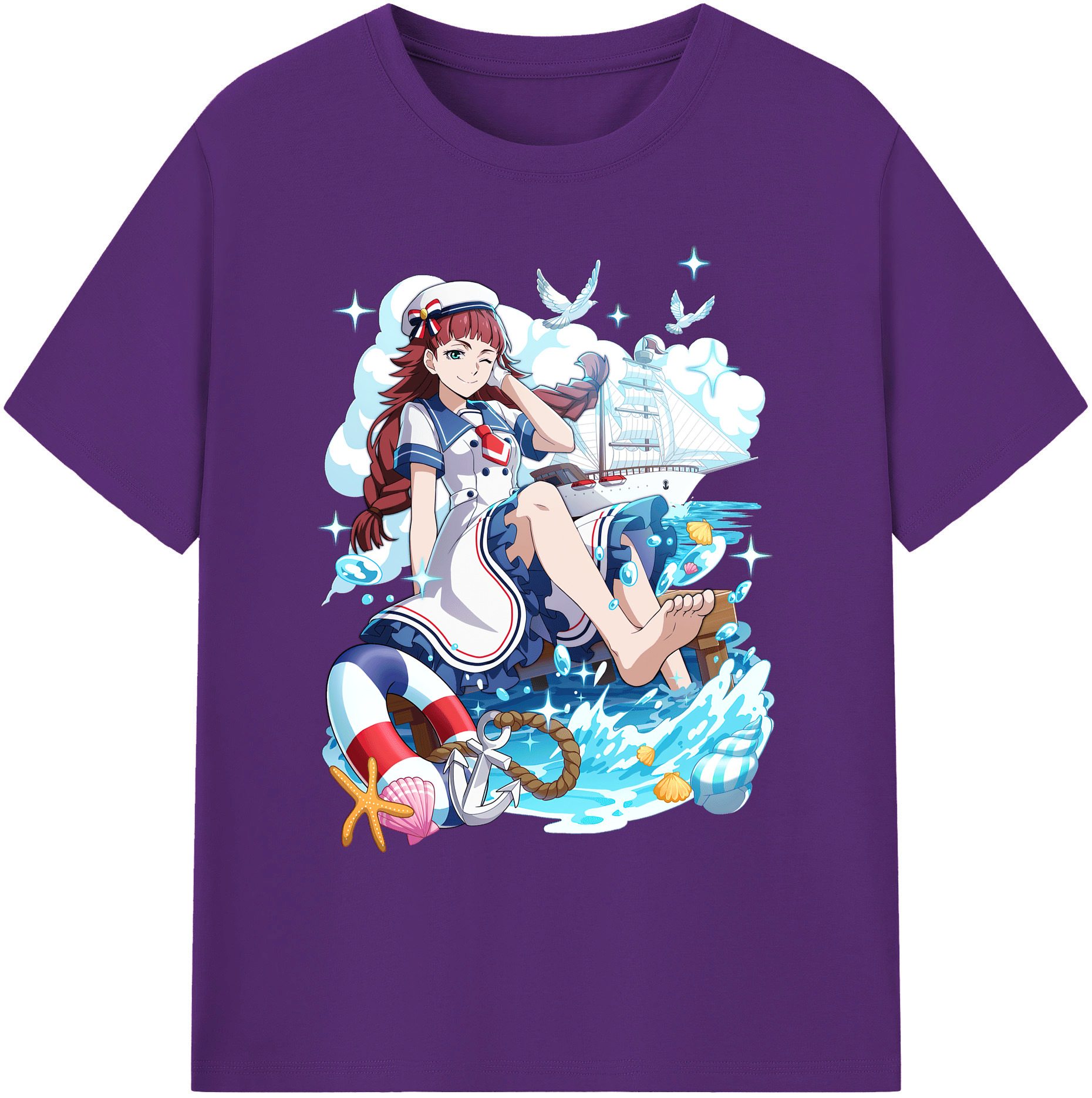 （画像用） 文豪ストレイドッグス Bungo Stray Dogs 綿100％ メンズ半袖Tシャツ｜肌触りやわらか＆通気性