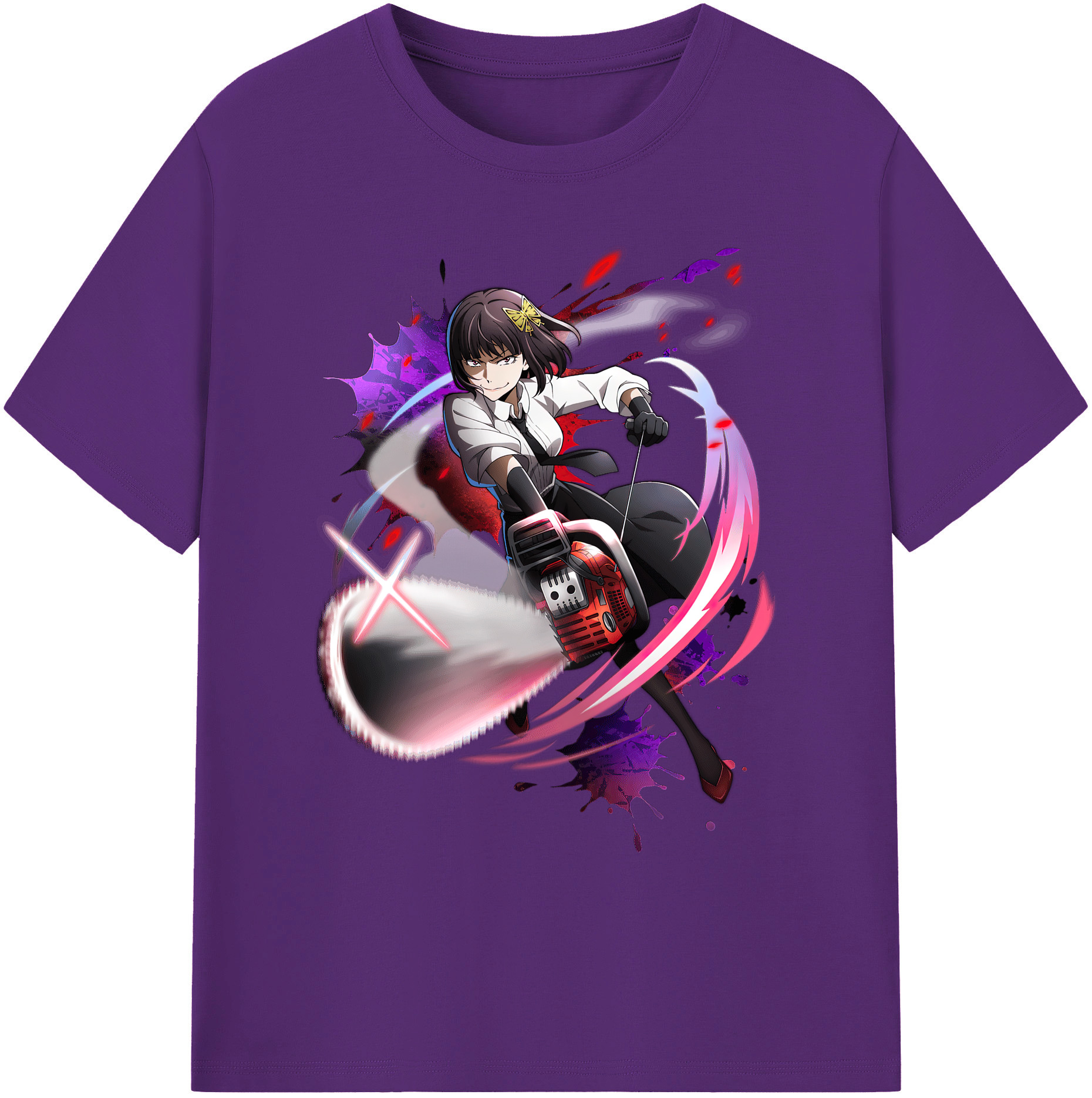 （画像用） 文豪ストレイドッグス Bungo Stray Dogs 綿100％ メンズ半袖Tシャツ｜肌触りやわらか＆通気性