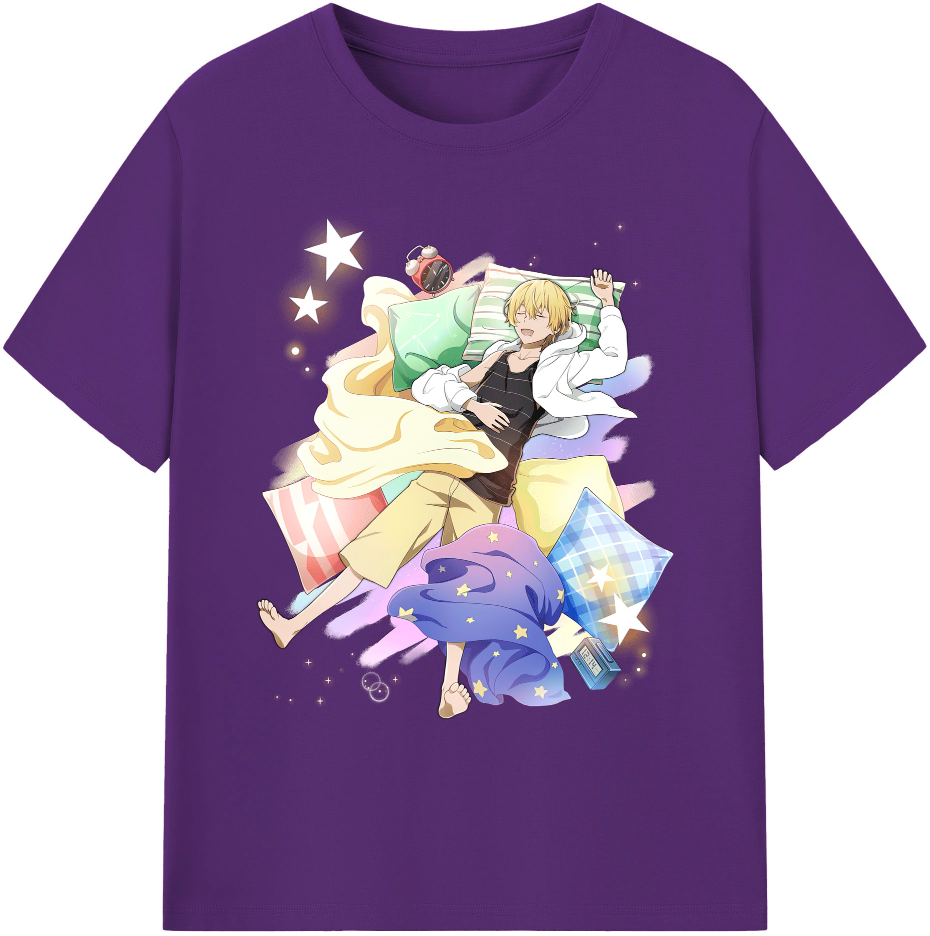 （画像用） 文豪ストレイドッグス Bungo Stray Dogs 綿100％ メンズ半袖Tシャツ｜肌触りやわらか＆通気性