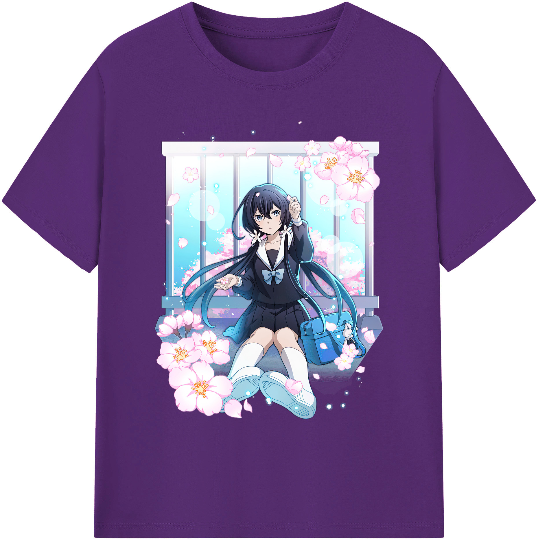 （画像用） 文豪ストレイドッグス Bungo Stray Dogs 綿100％ メンズ半袖Tシャツ｜肌触りやわらか＆通気性