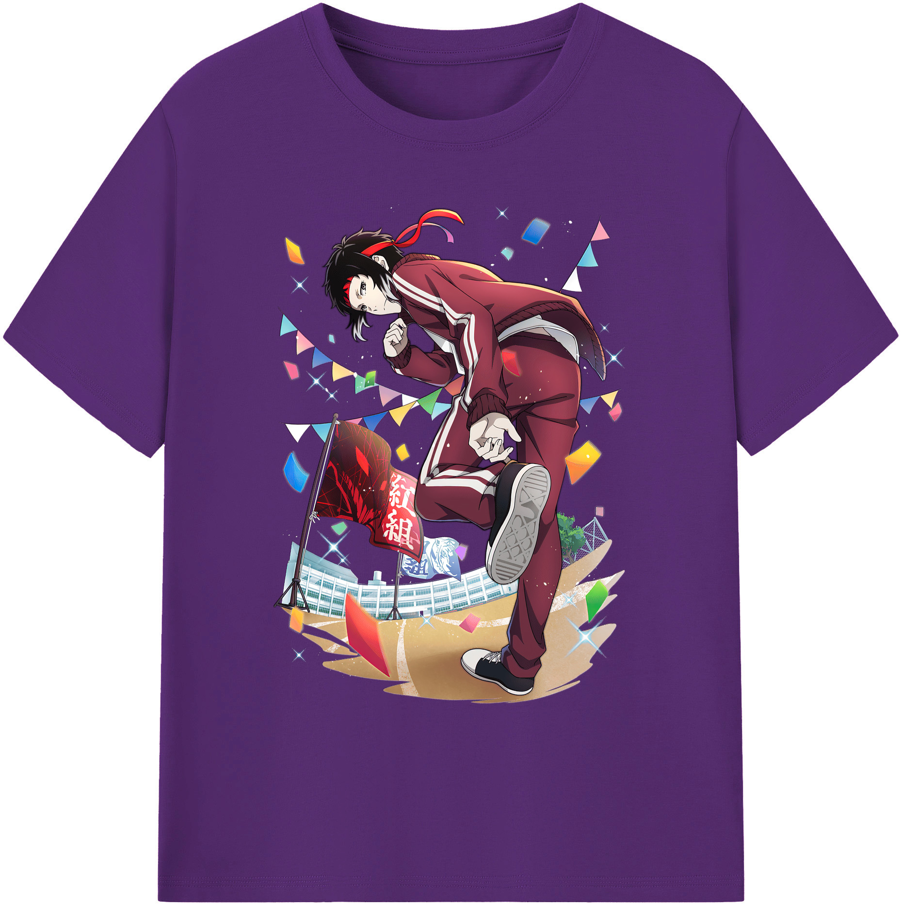 （画像用） 文豪ストレイドッグス Bungo Stray Dogs 綿100％ メンズ半袖Tシャツ｜肌触りやわらか＆通気性