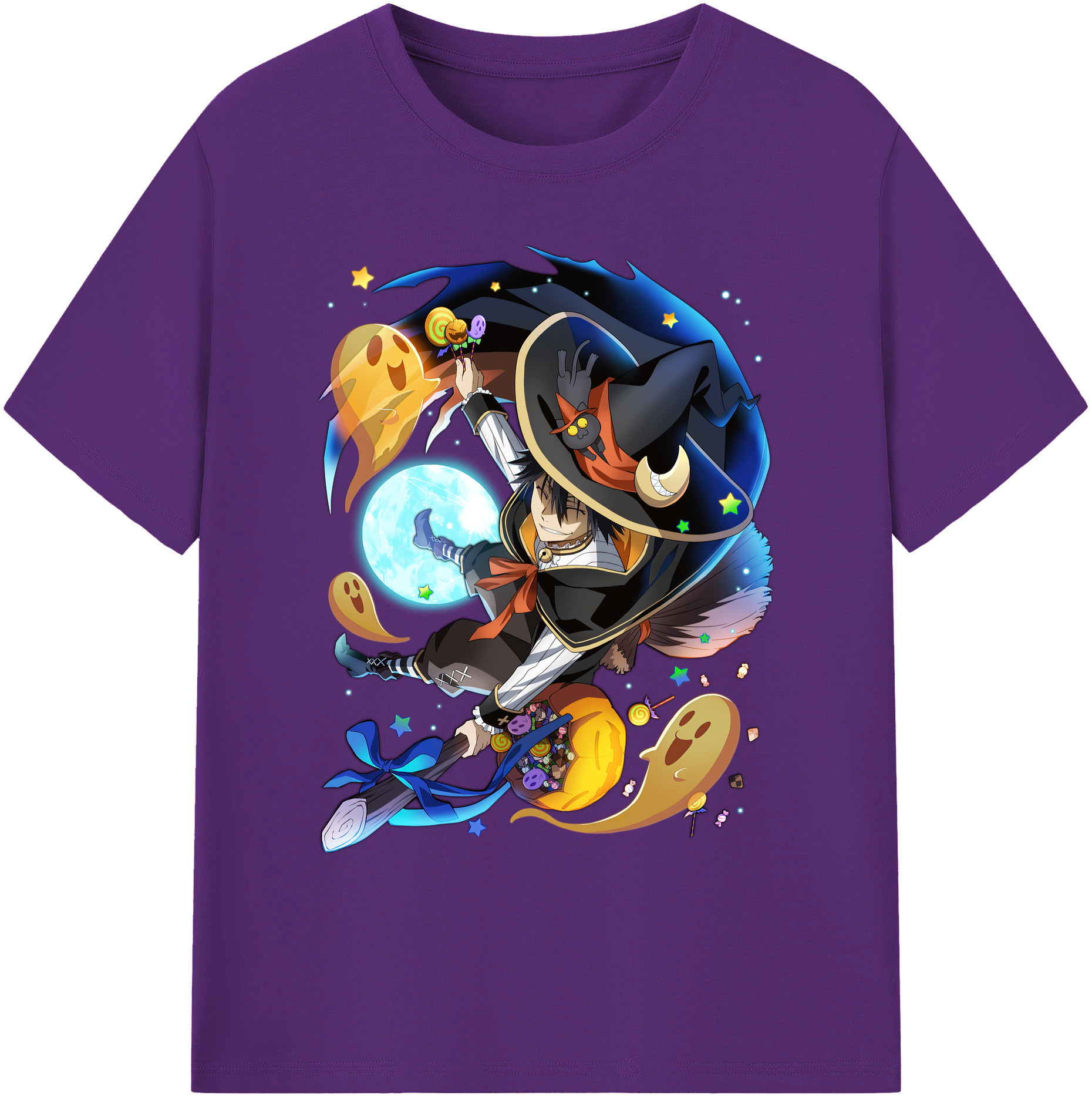（画像用） 文豪ストレイドッグス Bungo Stray Dogs 綿100％ メンズ半袖Tシャツ｜肌触りやわらか＆通気性