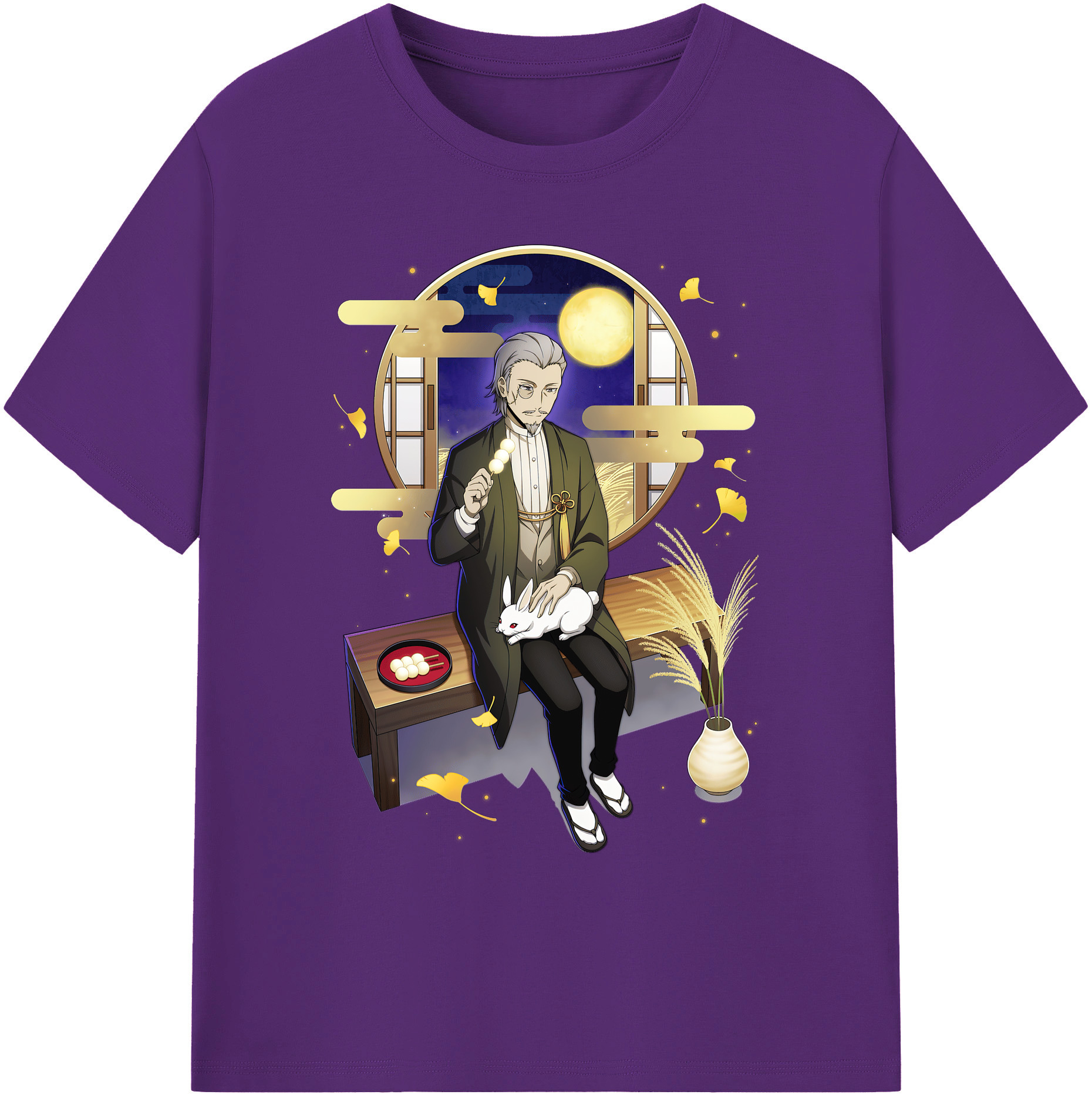 （画像用） 文豪ストレイドッグス Bungo Stray Dogs 綿100％ メンズ半袖Tシャツ｜肌触りやわらか＆通気性