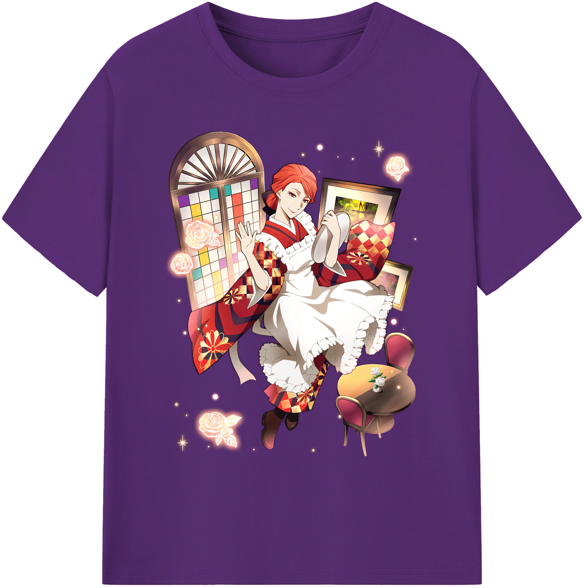（画像用） 文豪ストレイドッグス Bungo Stray Dogs 綿100％ メンズ半袖Tシャツ｜肌触りやわらか＆通気性