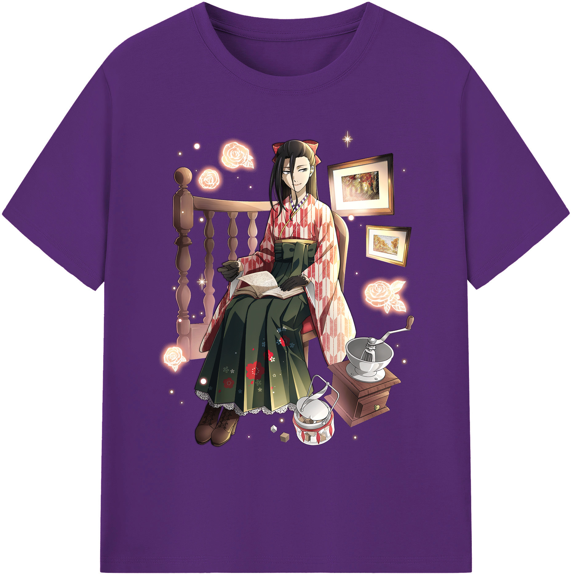 （画像用） 文豪ストレイドッグス Bungo Stray Dogs 綿100％ メンズ半袖Tシャツ｜肌触りやわらか＆通気性