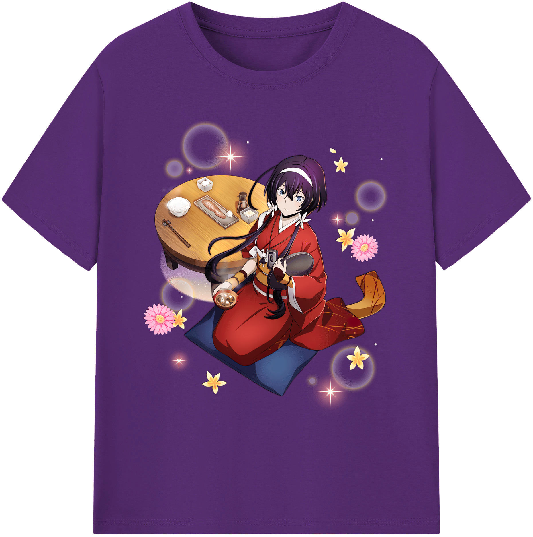 （画像用） 文豪ストレイドッグス Bungo Stray Dogs 綿100％ メンズ半袖Tシャツ｜肌触りやわらか＆通気性