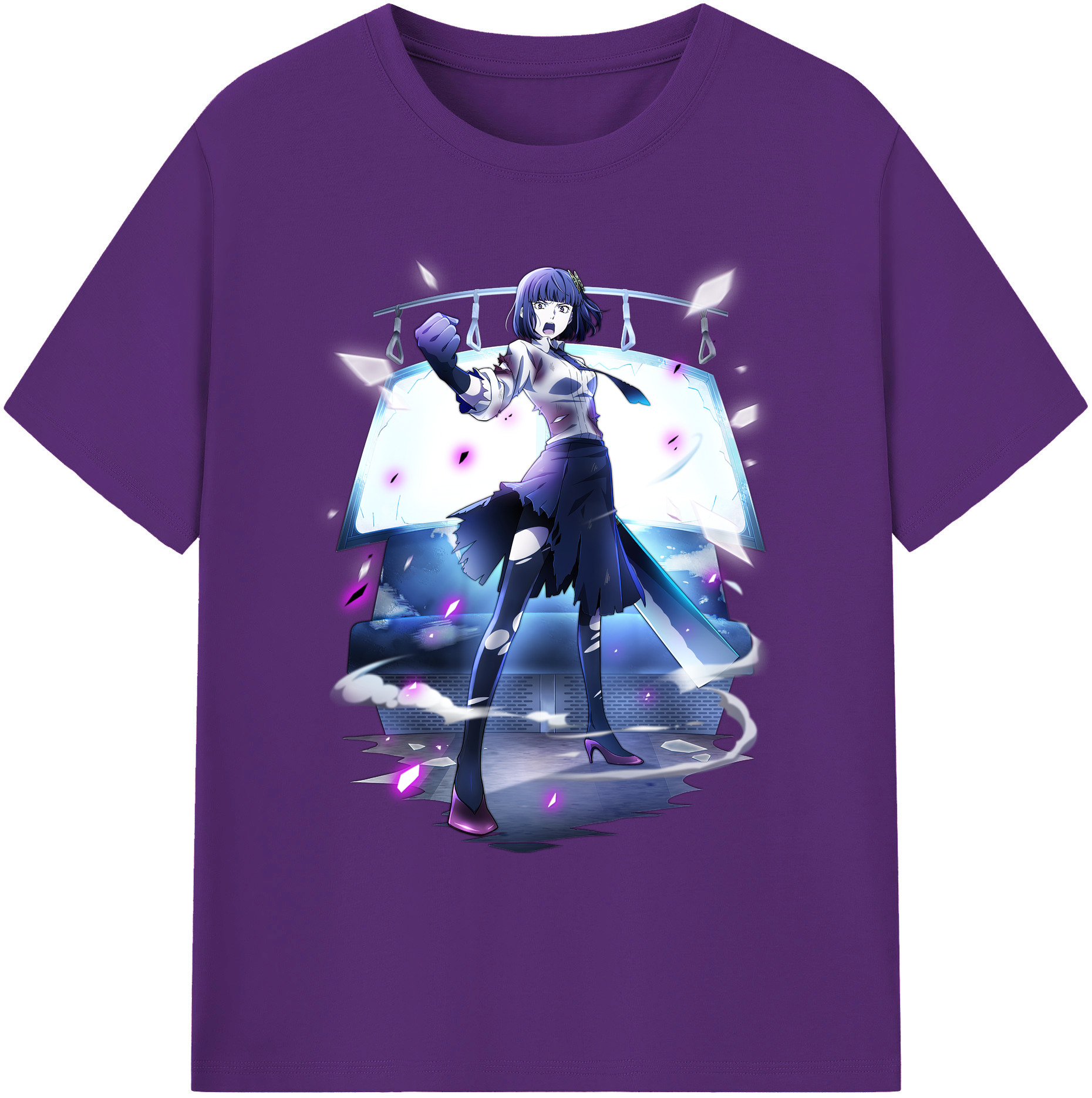 （画像用） 文豪ストレイドッグス Bungo Stray Dogs 綿100％ メンズ半袖Tシャツ｜肌触りやわらか＆通気性