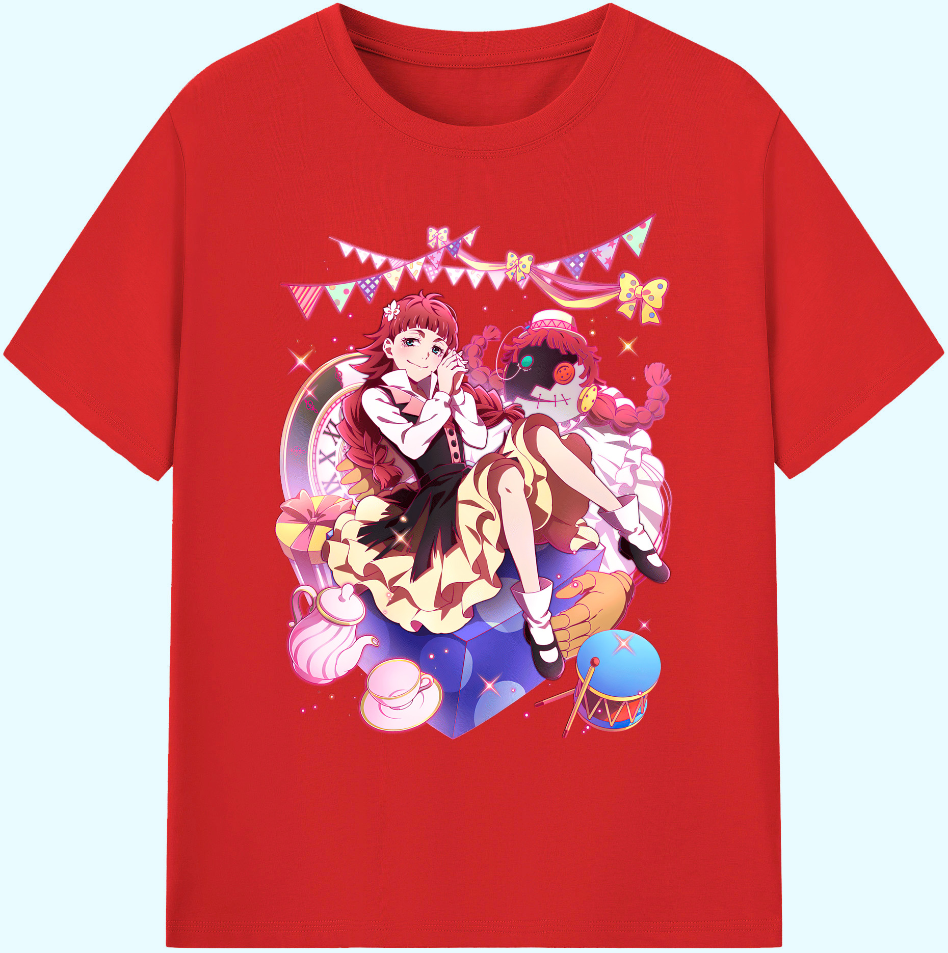 （画像用） 文豪ストレイドッグス Bungo Stray Dogs 綿100％ メンズ半袖Tシャツ｜肌触りやわらか＆通気性