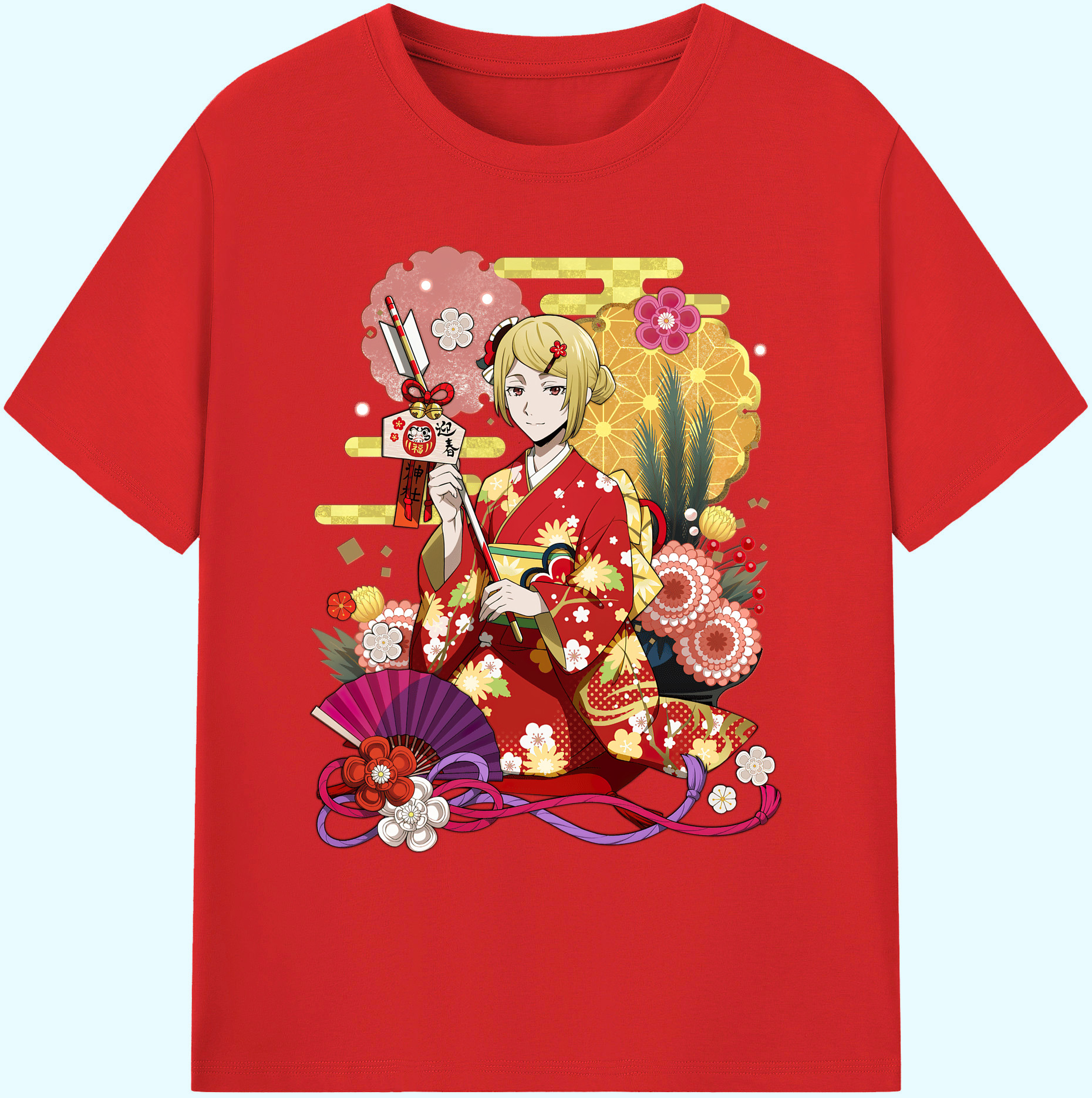 （画像用） 文豪ストレイドッグス Bungo Stray Dogs 綿100％ メンズ半袖Tシャツ｜肌触りやわらか＆通気性