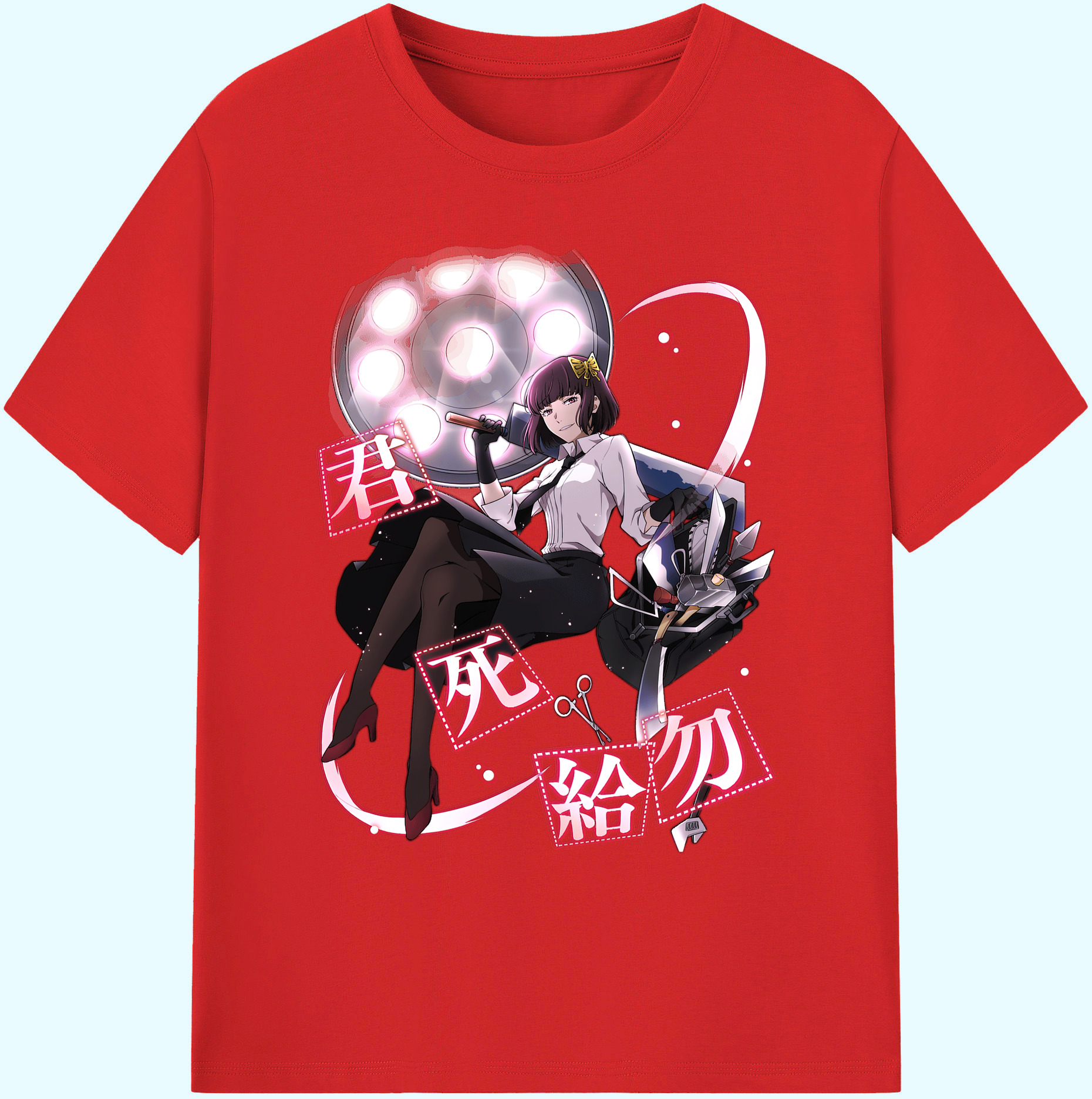 （画像用） 文豪ストレイドッグス Bungo Stray Dogs 綿100％ メンズ半袖Tシャツ｜肌触りやわらか＆通気性
