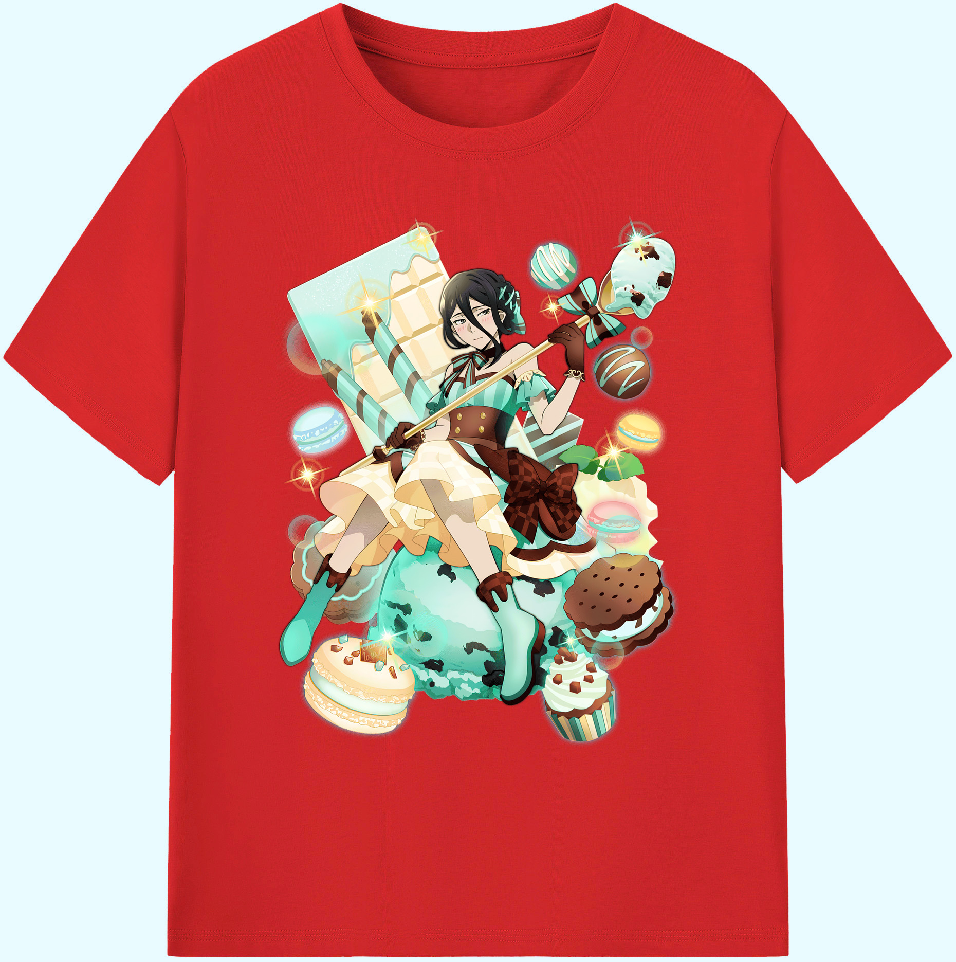（画像用） 文豪ストレイドッグス Bungo Stray Dogs 綿100％ メンズ半袖Tシャツ｜肌触りやわらか＆通気性
