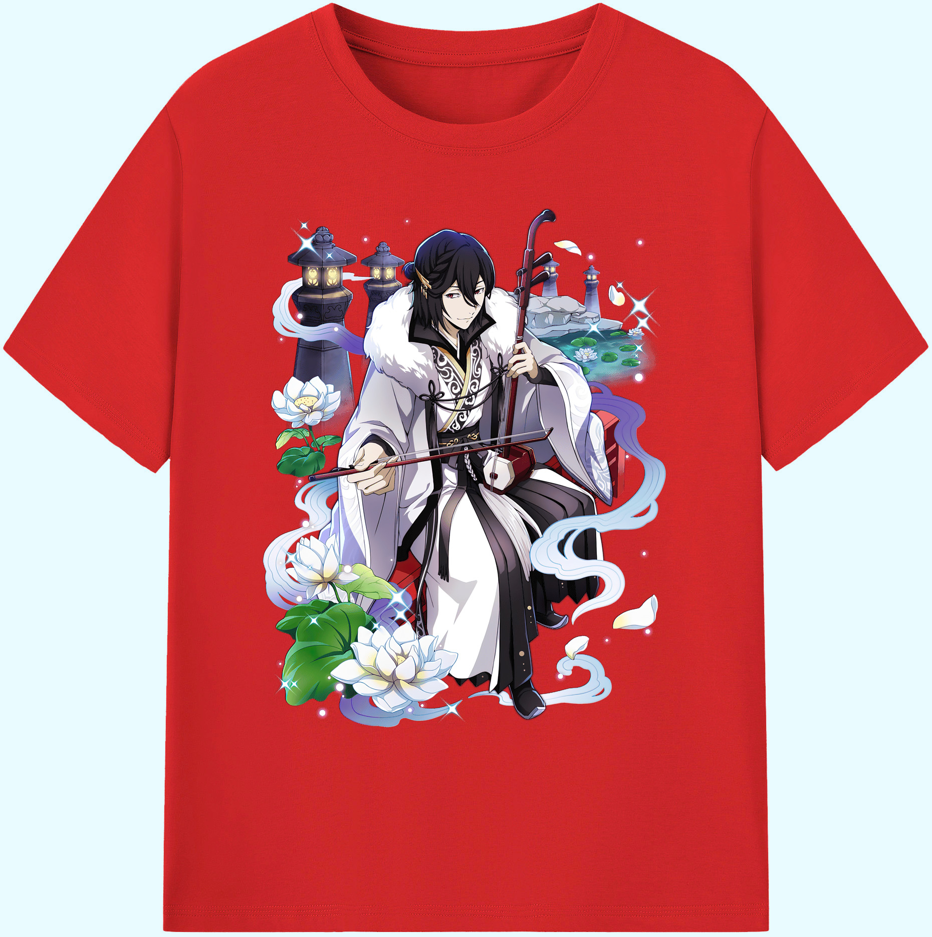 （画像用） 文豪ストレイドッグス Bungo Stray Dogs 綿100％ メンズ半袖Tシャツ｜肌触りやわらか＆通気性