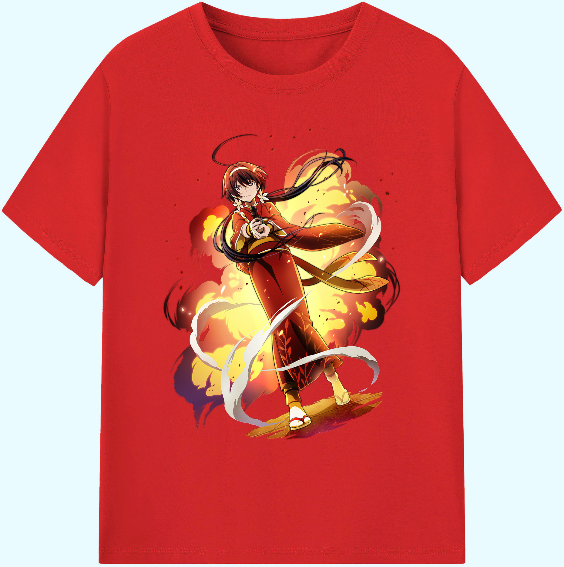 （画像用） 文豪ストレイドッグス Bungo Stray Dogs 綿100％ メンズ半袖Tシャツ｜肌触りやわらか＆通気性